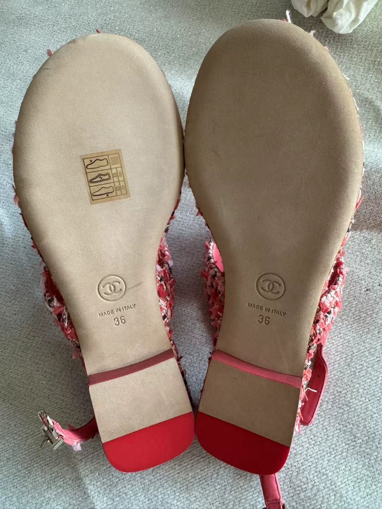 Chanel Chanel Sandal New 36 Authentic Size US 5.5 / IT 35.5 - 3 Thumbnail