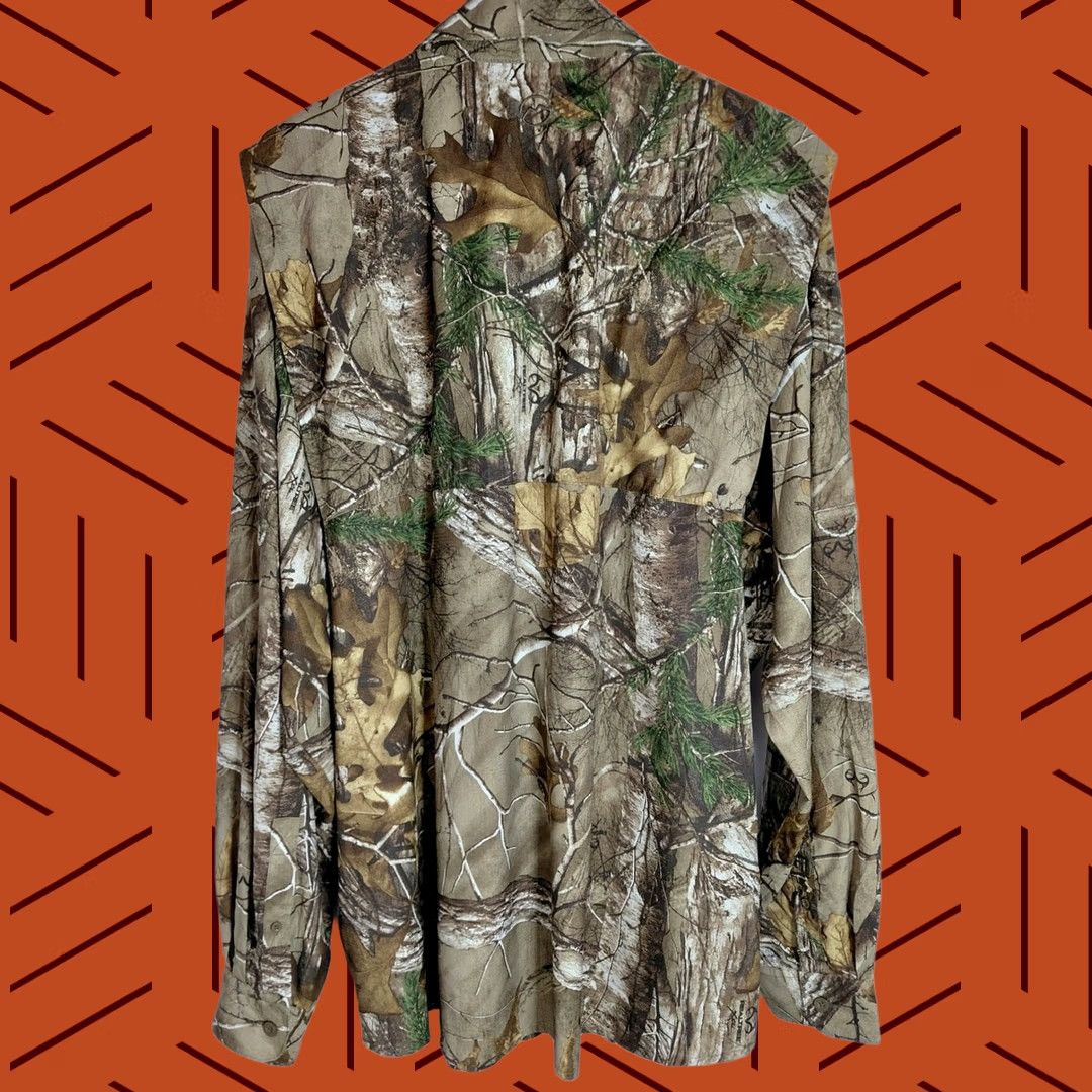 Vintage MAGELLAN OUTDOORS Camouflage Long Sleeve Shirt Men 2XL Polyester Camouflage Pattern Lightweight Breathable Casual Outdoor Shirt Size US XXL / EU 58 / 5 - 1 Thumbnail