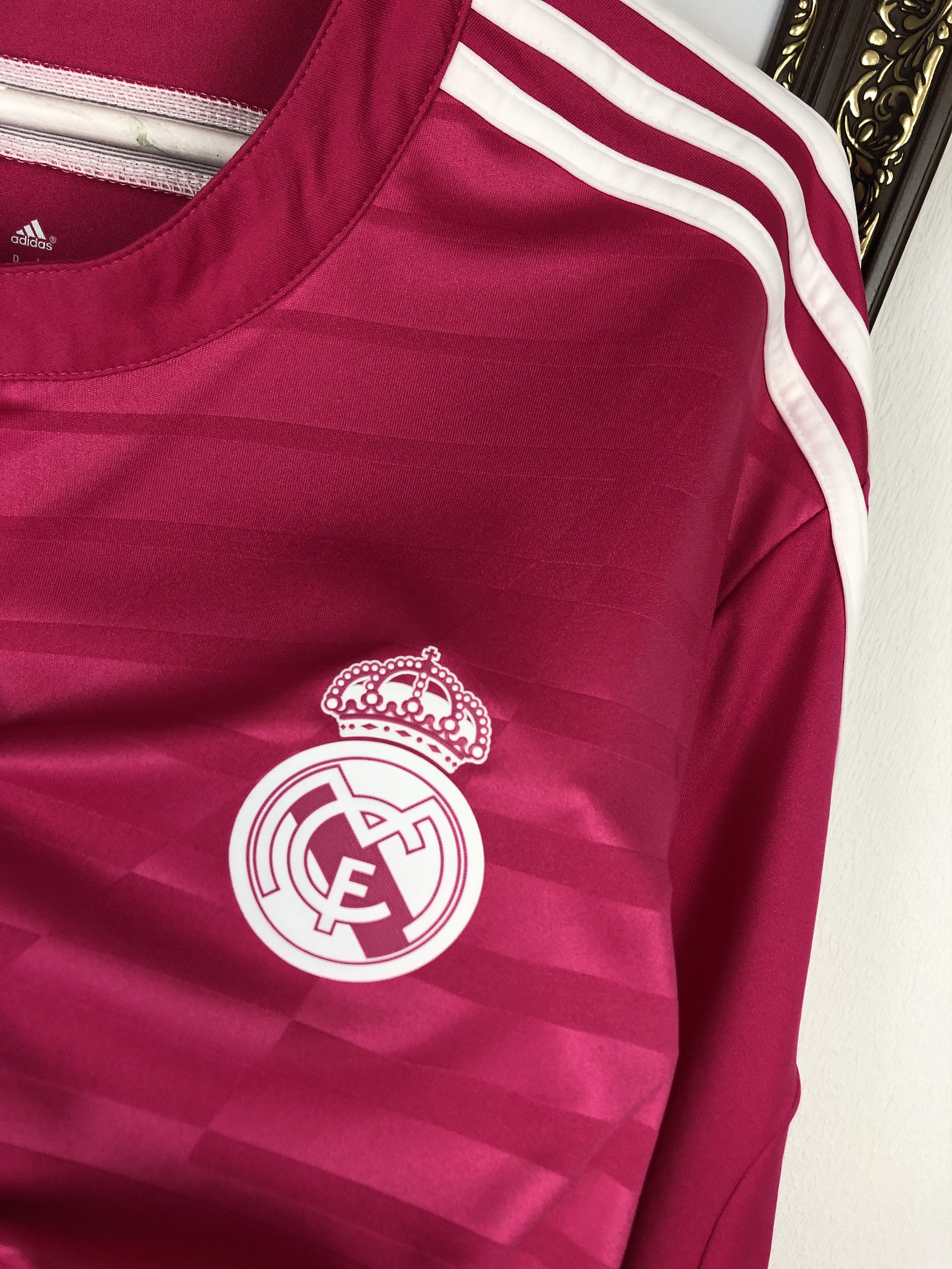 Adidas Real Madrid football shirt 2014 Soccer Adidas Jersey Tee Size US XXL / EU 58 / 5 - 4 Thumbnail
