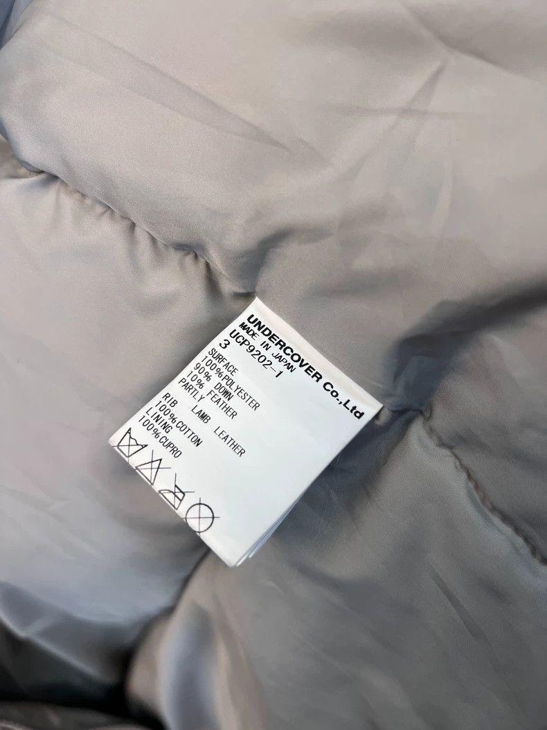 Undercover Undercover Takahashi leather shield with spliced sleeves do Size US L / EU 52-54 / 3 - 7 Thumbnail