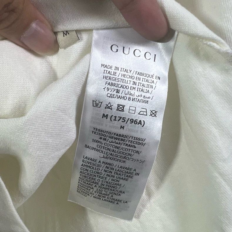 Gucci Gucci Classic belt white short sleeves 2502-Nextarrow Size US M / EU 48-50 / 2 - 4 Thumbnail