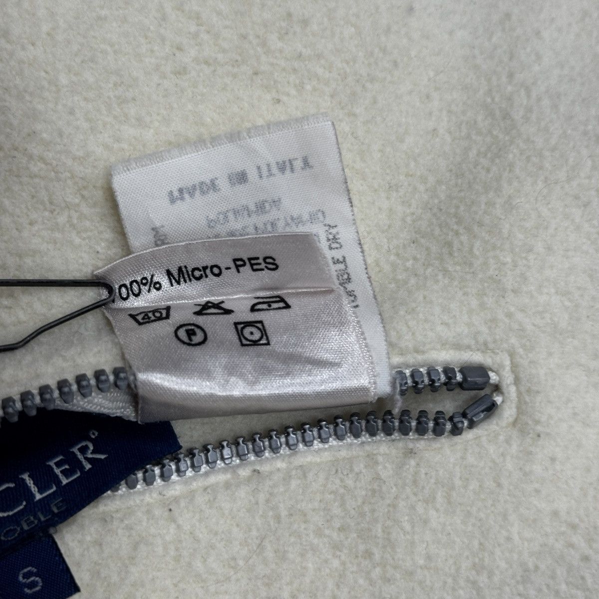 Moncler Grenoble Vintage Moncler Grenoble Fleece/Nylon Reversible Jacket Size US S / EU 44-46 / 1 - 21 Thumbnail