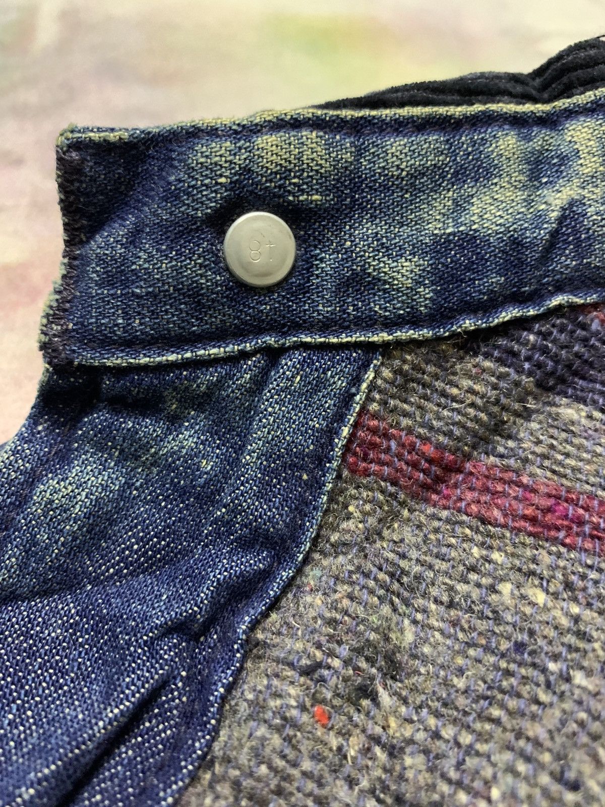 Sears Vintage 50’s HERCULES SEARS Chore Blanket Lined Denim Jacket Size US S / EU 44-46 / 1 - 12 Thumbnail