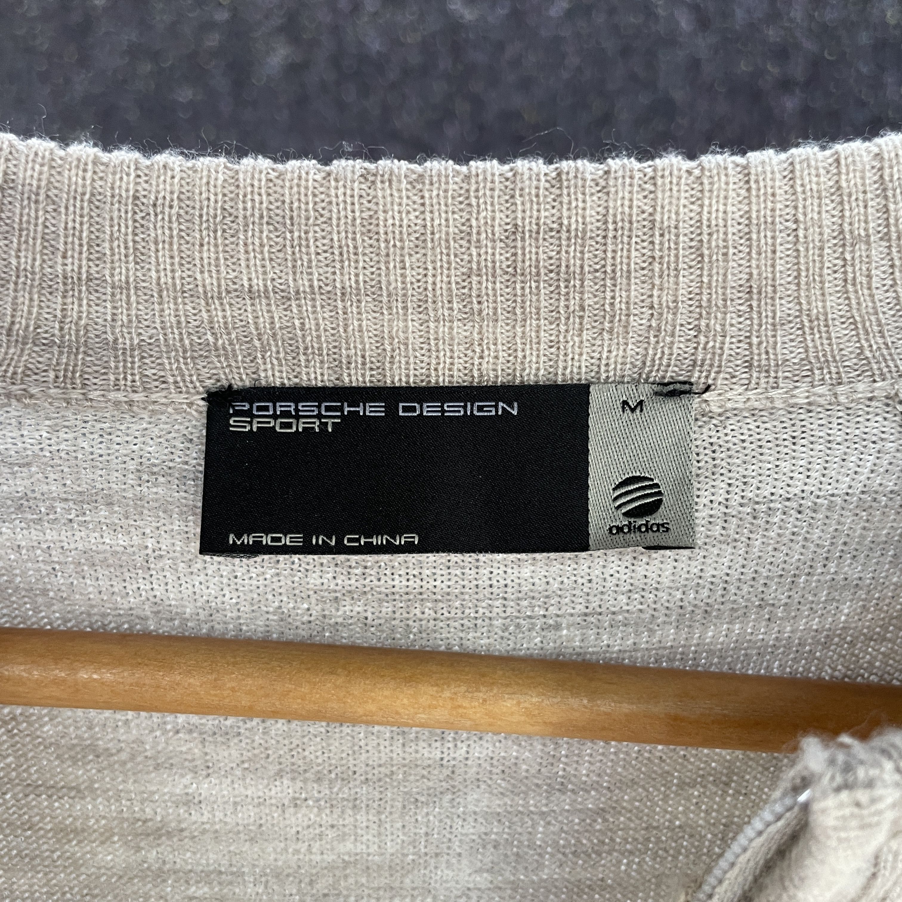 Adidas × Porsche Design Adidas x Porsche Design 1/4 Zip Wool Melange Sweater Size M Size US M / EU 48-50 / 2 - 9 Thumbnail