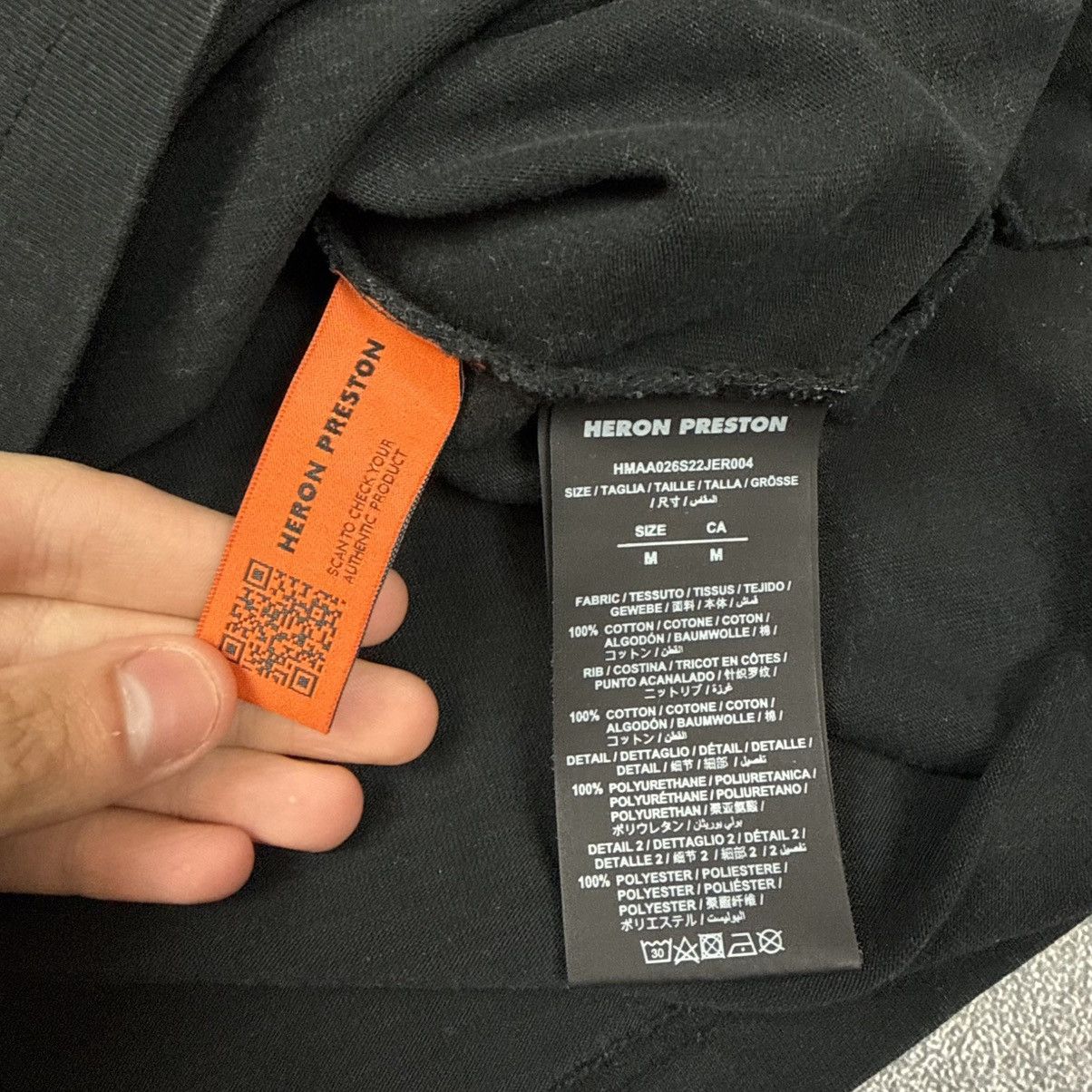 Heron Preston Heron Preston Oversized Tee T-shirt Graphic logo size M Size US M / EU 48-50 / 2 - 8 Thumbnail