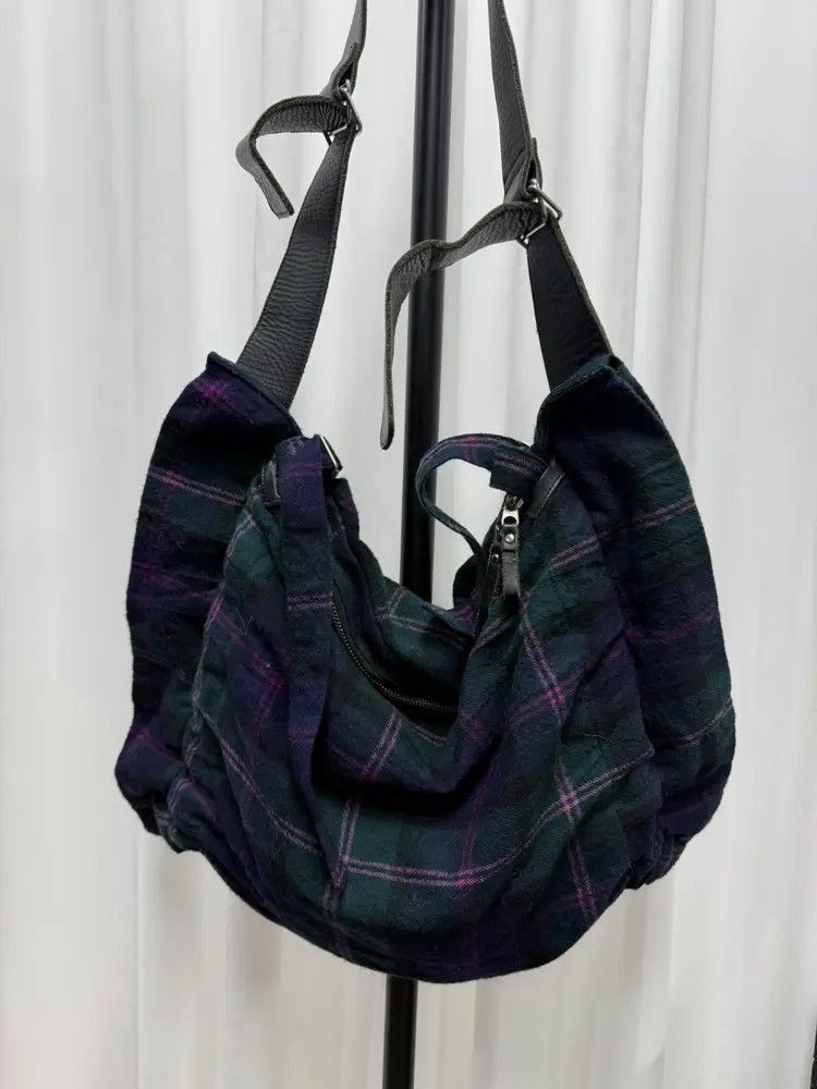 Other Yohji Yamamoto Y's Plaid Bundle Bag-2507 Size ONE SIZE - 2 Thumbnail