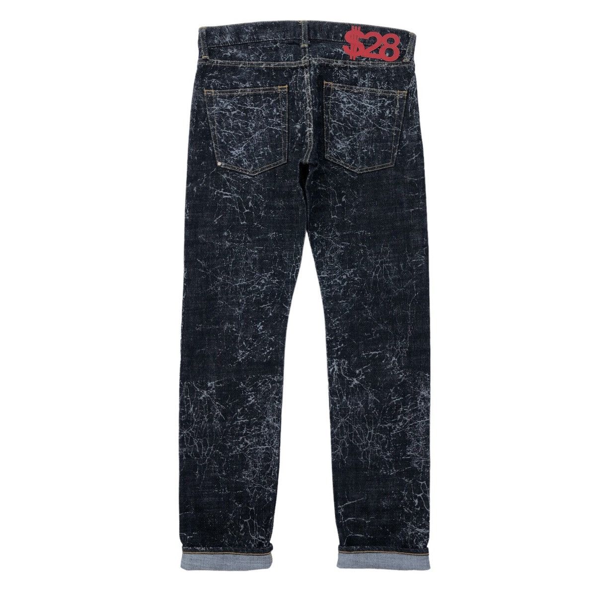Swagger Swagger Selvedge Abstract Art Jeans Size US 30 / EU 46 - 2 Thumbnail