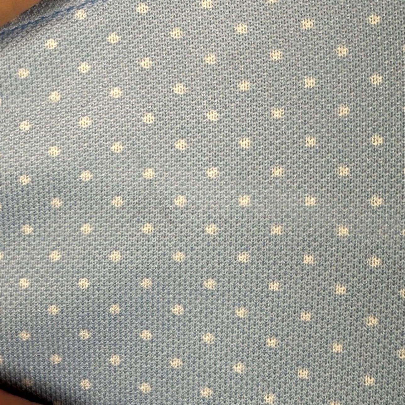 Vintage Donald Ross Polo Shirt Shirt Mens XL Light Blue White Dots Short Sleeve Rugby Pocket Size US XL / EU 56 / 4 - 6 Thumbnail