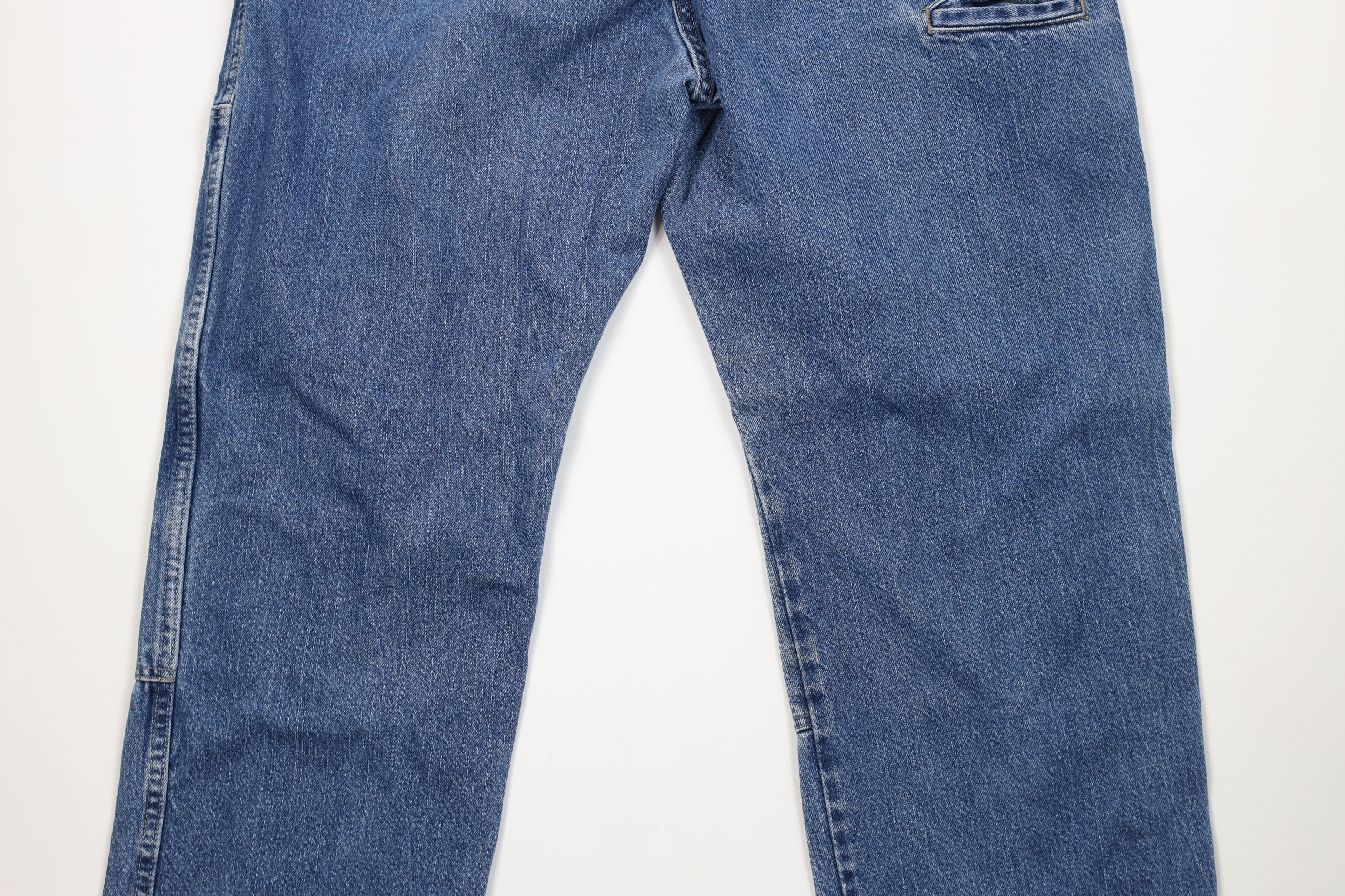 Dickies Vintage Dickies Wide Leg Double Knee Dungaree Denim Jeans Size US 40 / EU 56 - 12 Thumbnail