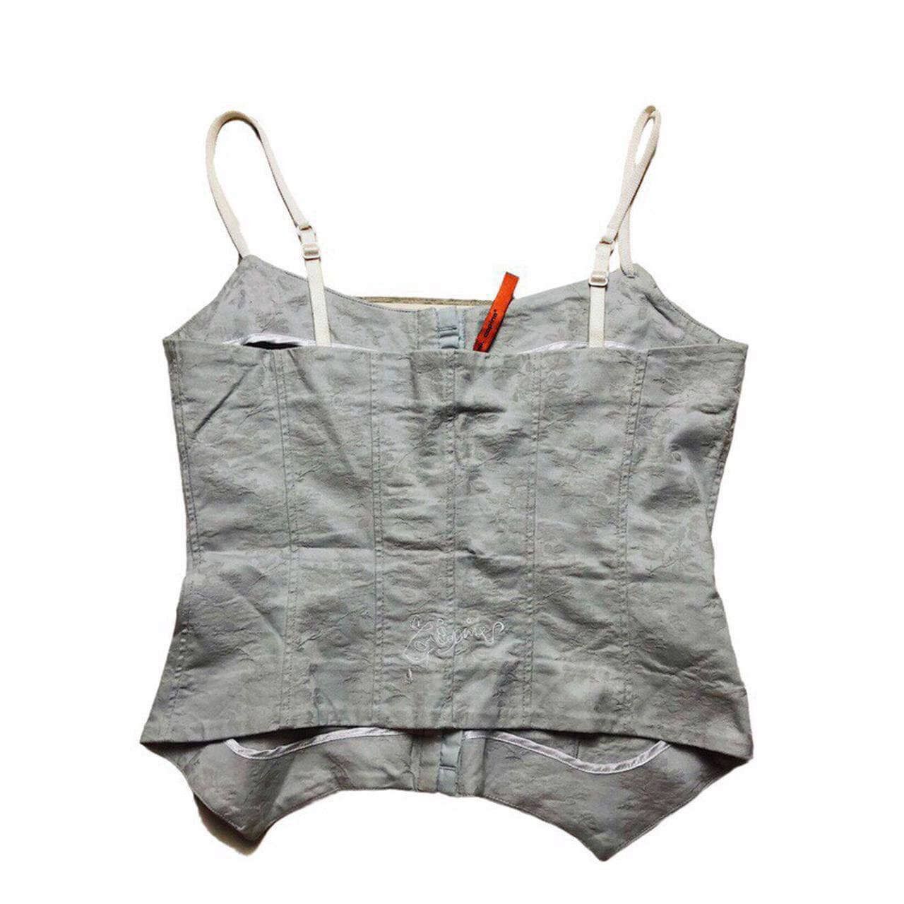 Cop Copine The Cop Copine Light Grey Corset Size ONE SIZE - 3 Thumbnail