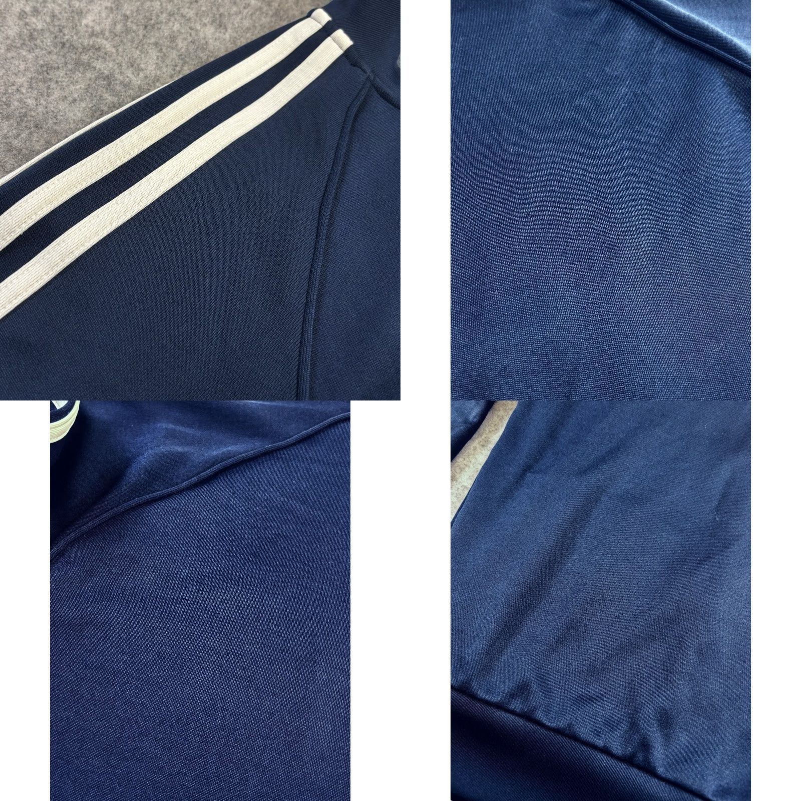 Adidas adidas Originals Superstar Track Jacket mens Medium Navy 2015 Used Zip Up Size US M / EU 48-50 / 2 - 8 Thumbnail
