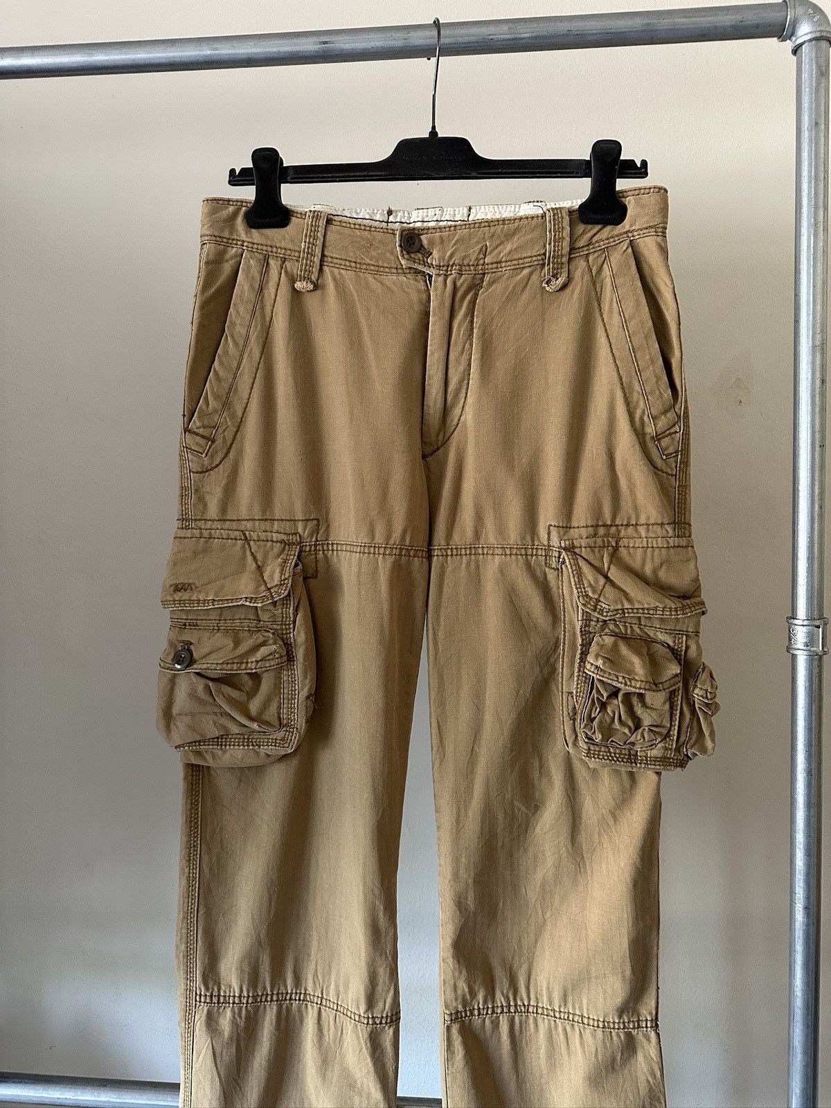 Polo Ralph Lauren 2000s Polo Ralph Lauren Multipocket Cargo Pant Size US 31 - 3 Thumbnail