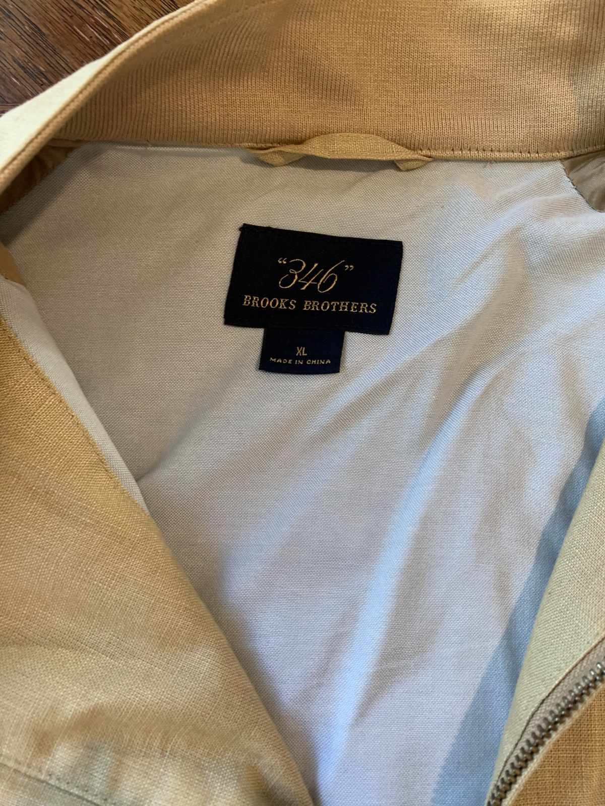 Brooks Brothers Brooks Brothers lightweight linen jacket Size US XL / EU 56 / 4 - 4 Thumbnail