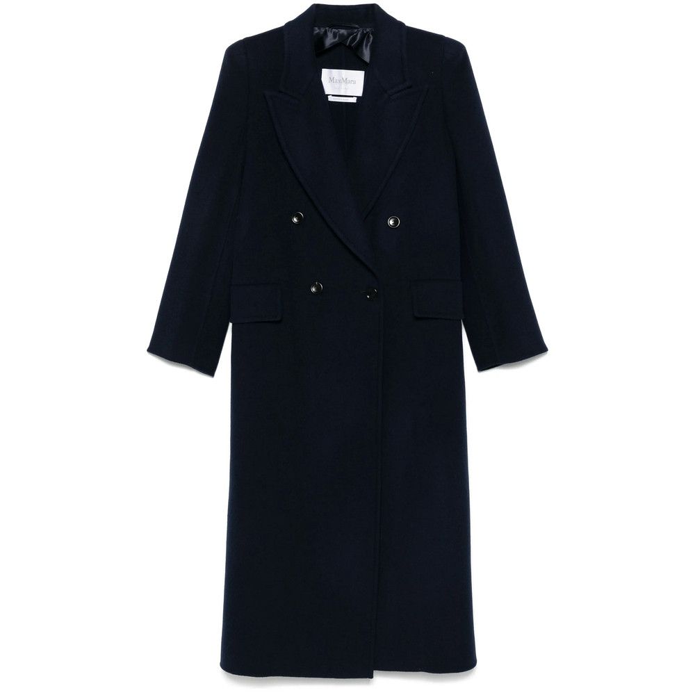 Max Mara Max Mara BLUE Coats - Double Breasted & Peacoats Size XS / US 0-2 / IT 36-38 - 1 Thumbnail