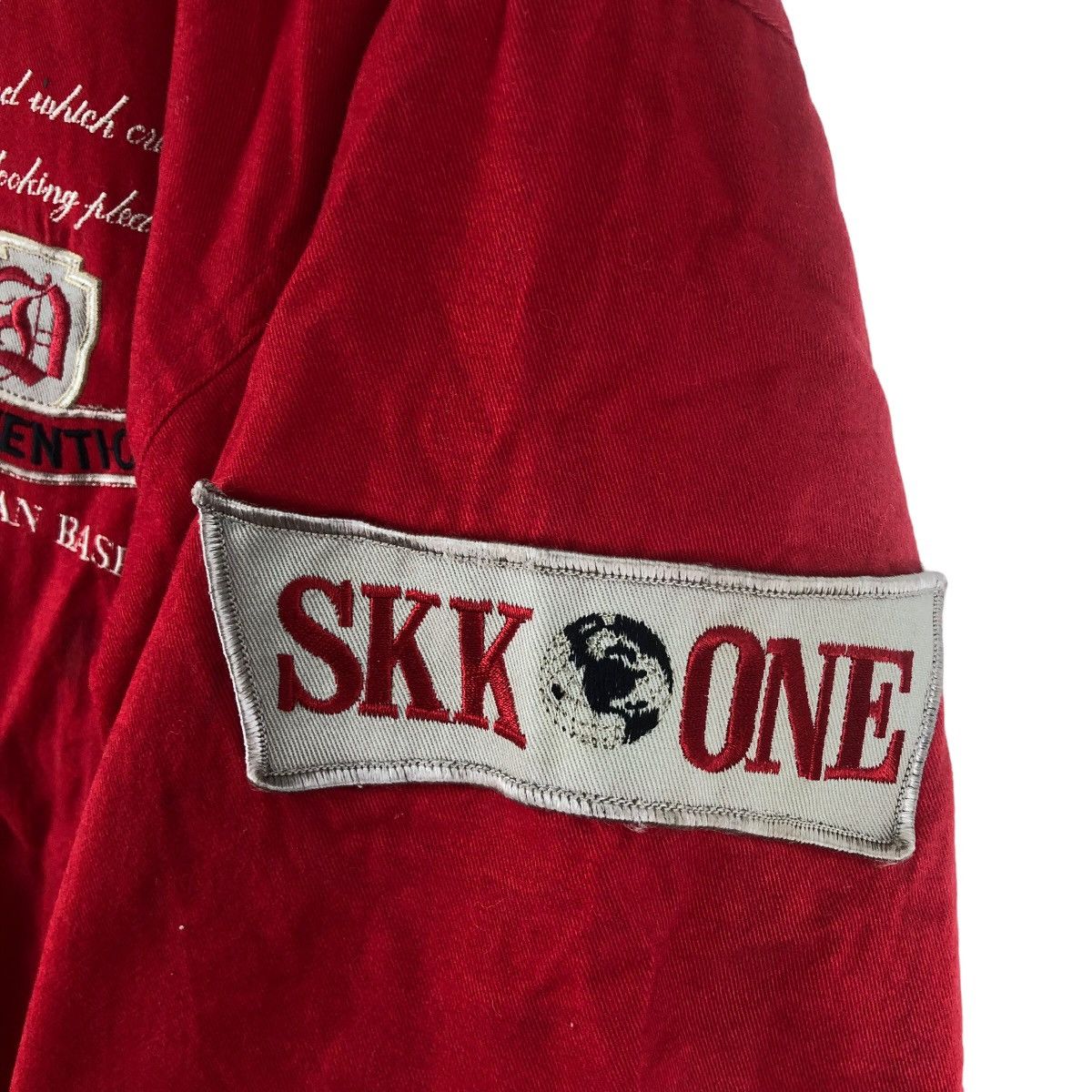 Vintage Vintage SKK ONE Bomber Jacket Outdoor Life Size US XL / EU 56 / 4 - 3 Thumbnail