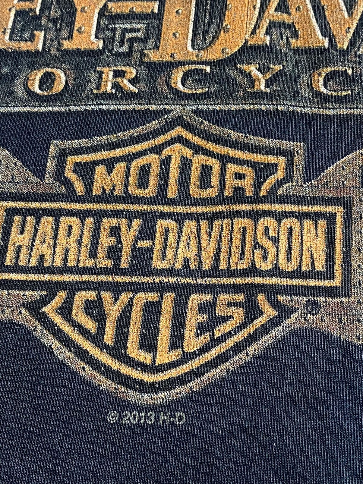 Harley Davidson HARLEY DAVIDSON ATLANTA GEORGIA 2013 HD COPYRIGHTS SS TEES Size US L / EU 52-54 / 3 - 7 Thumbnail
