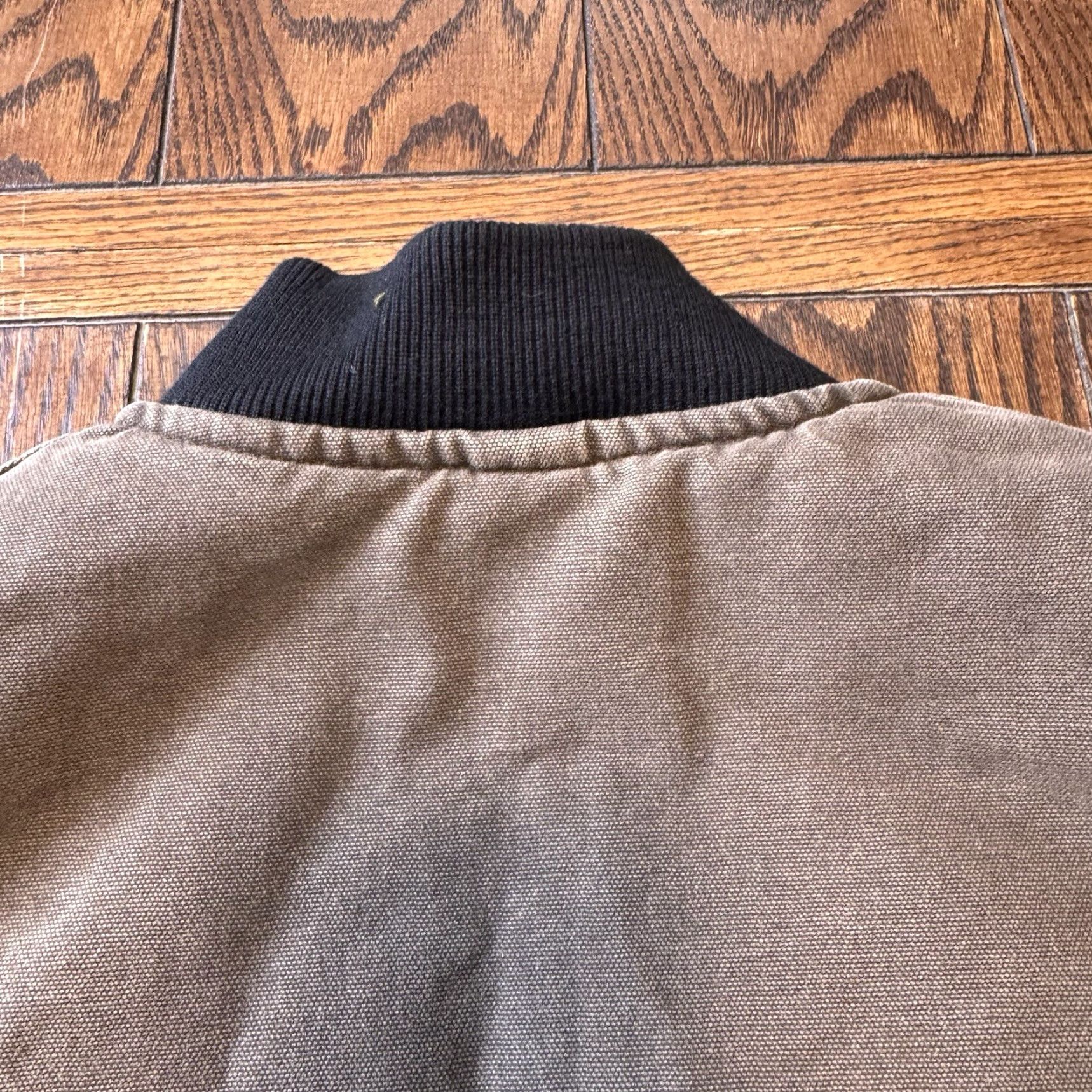 Carhartt VINTAGE Carhartt Duck Canvas Vest XL Union Railroad J V02 CHT Quilt Lined USA Men XL Brown Quilted Zipper Logo USMade Size US XL / EU 56 / 4 - 8 Thumbnail