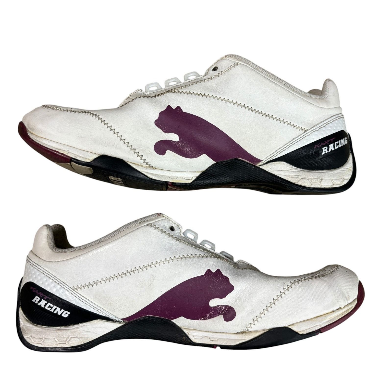 Puma y2k 2000s Puma Kart Cat speedcat racing style shoes womens 6 Size US 6 / IT 36 - 2 Thumbnail