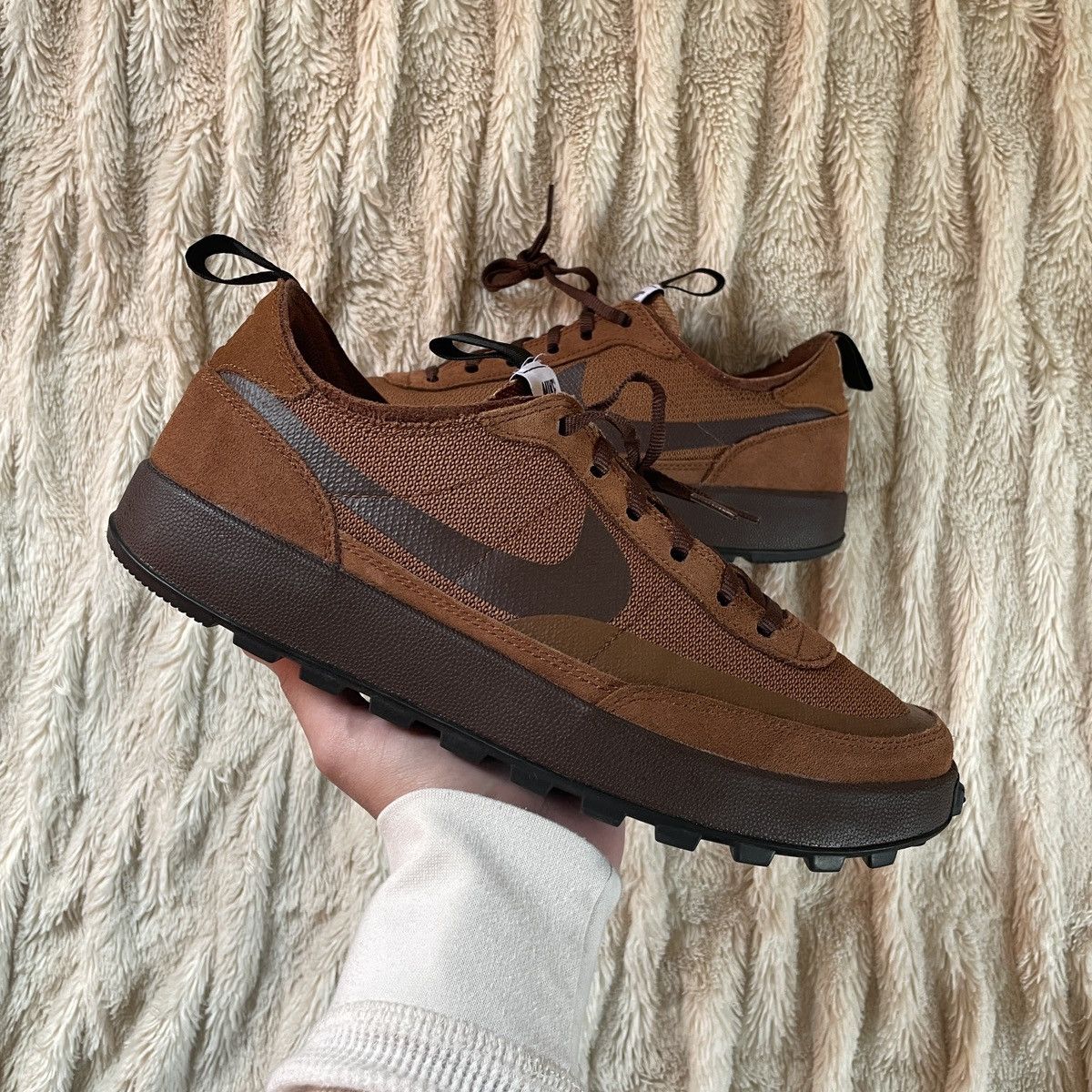 image of Nike General Purpose Shoe Tom Sachs Brown Heineken Dunk Buck, Men's (Size 11)
