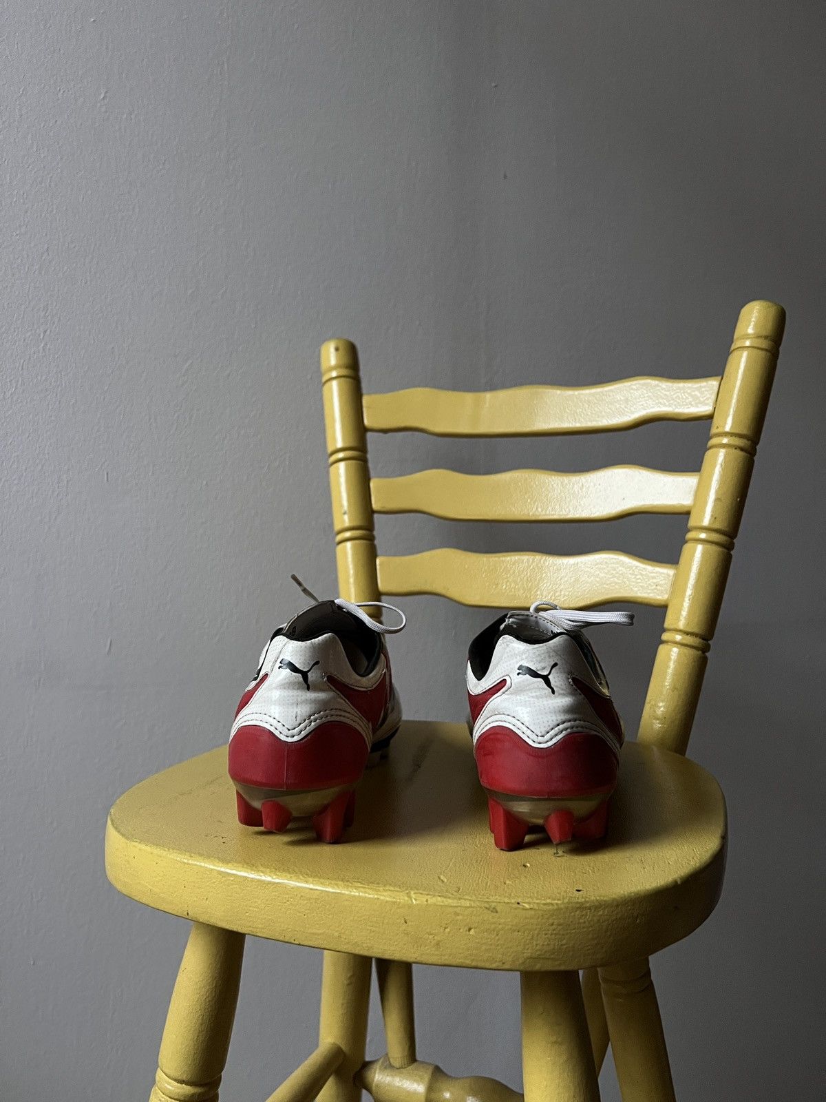 Puma Puma V1.08 Rare 2008 Carbon Football Soccer Cleats Red/White Size US 9.5 / EU 42-43 - 6 Thumbnail