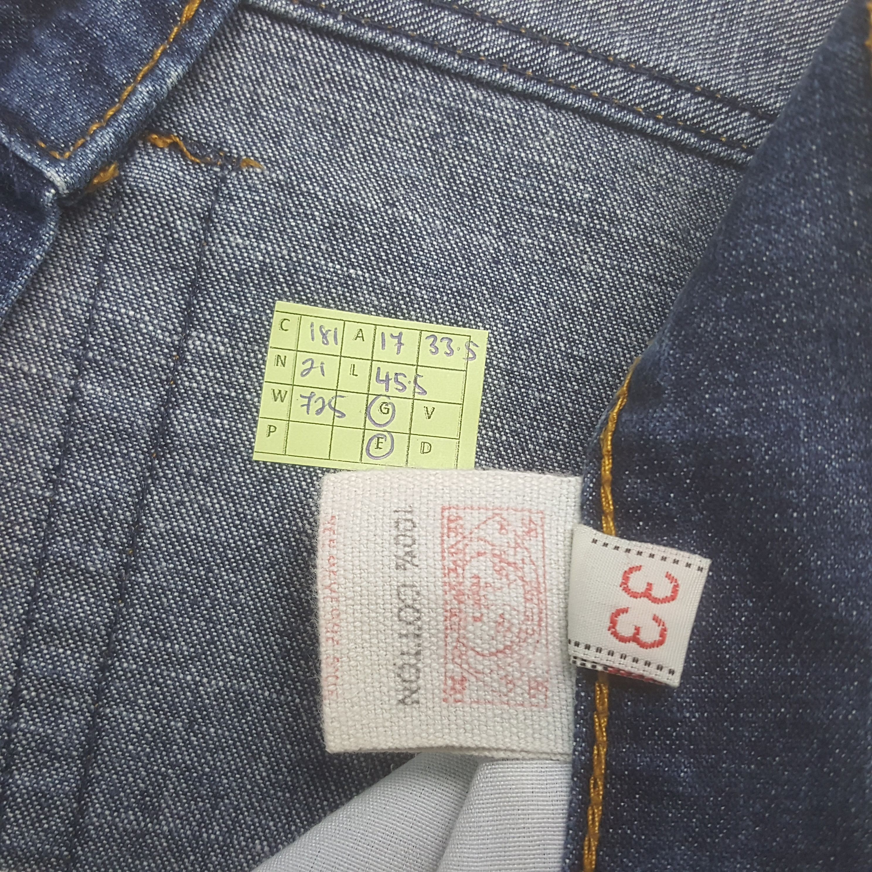 If Six Was Nine × Japanese Brand × Vintage Vintage Evisu Japanese Brand Daicock Custom Art Denim Jeans Size US 34 / EU 50 - 8 Thumbnail