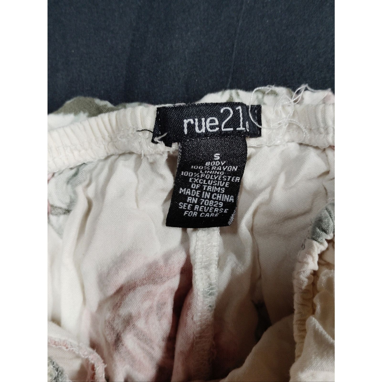 rue21 Rue 21 Floral Off-Shoulder Dress - Pink Rose Size S / US 4 / IT 40 - 2 Thumbnail
