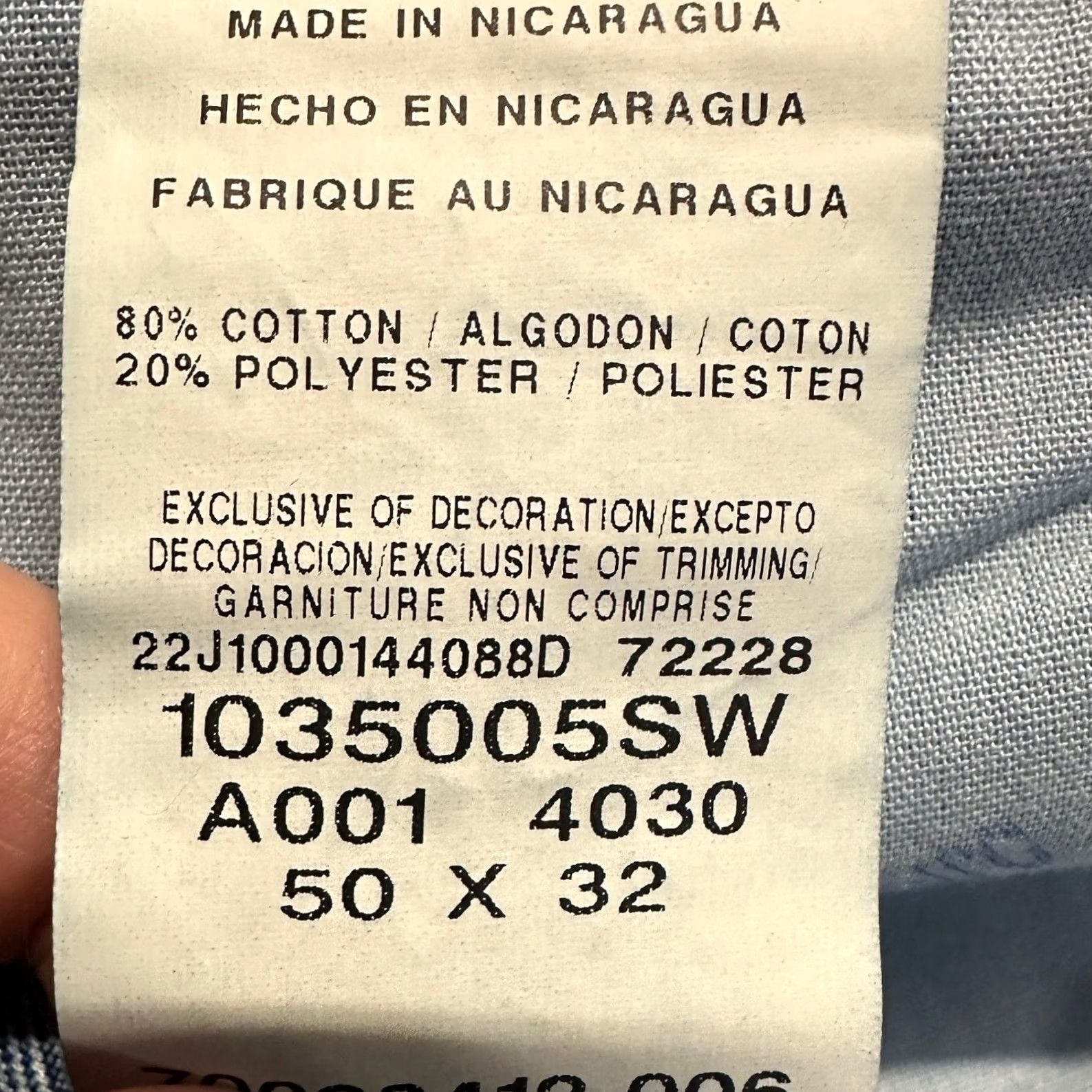 Wrangler VINTAGE- no, actually not vintage. Wrangler Jeans Mens 50x32 Blue Relaxed Fit Straight 5-Pocket Denim Casual Mens Size US 34 / EU 50 - 6 Thumbnail