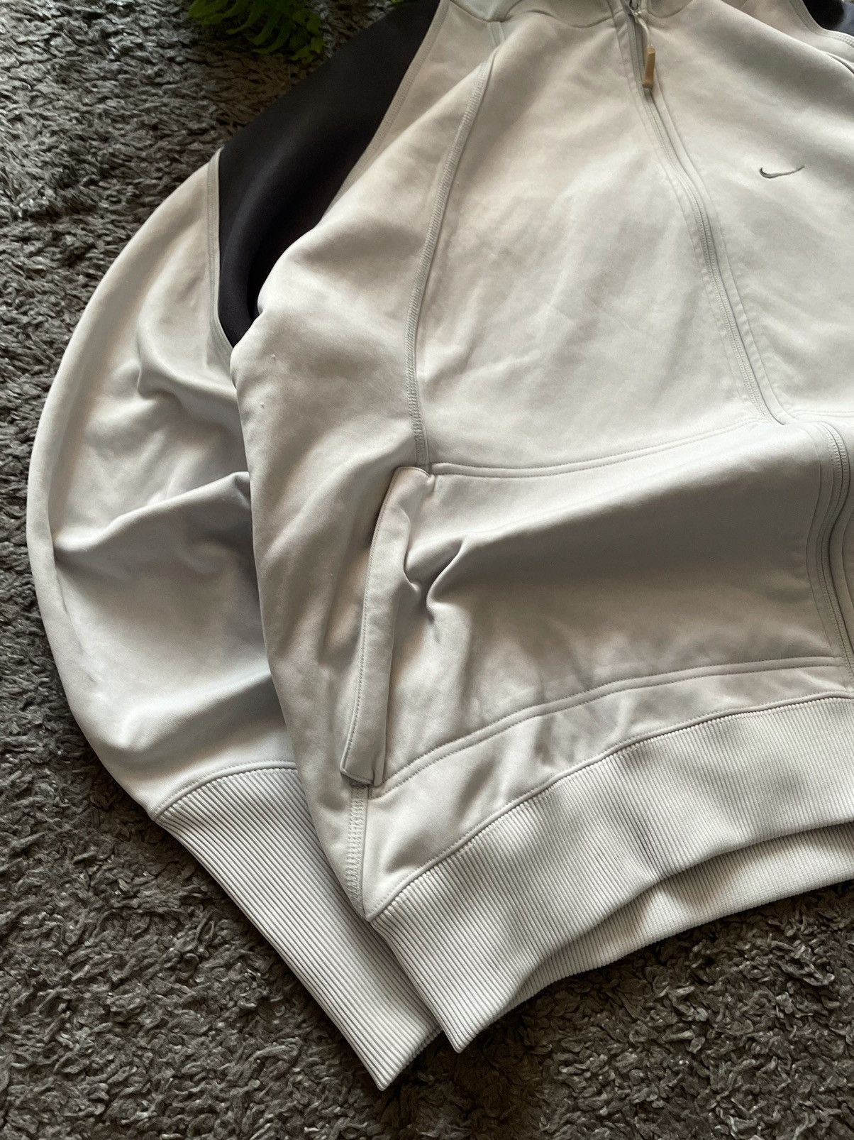 Nike × Vintage 00s Nike Full-Zip Hoodie Streetwear Vinatge Logo Swoosh Rare Size US XL / EU 56 / 4 - 7 Thumbnail
