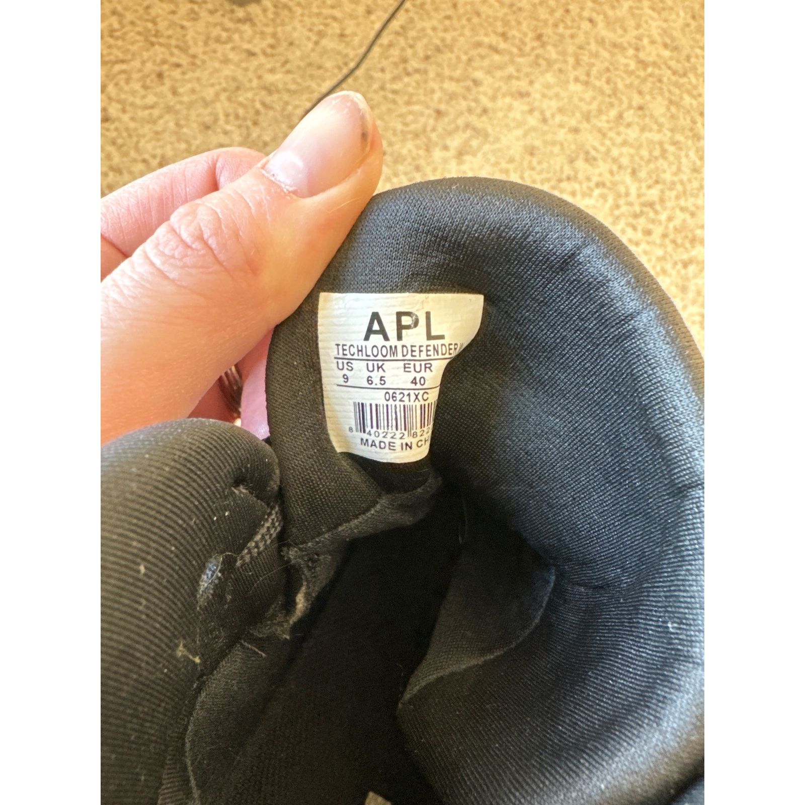 Athletic Propulsion Labs APL LabsTechloom Defender Sneakers Color: Black/Pristine 9 Size US 9 / IT 39 - 5 Thumbnail
