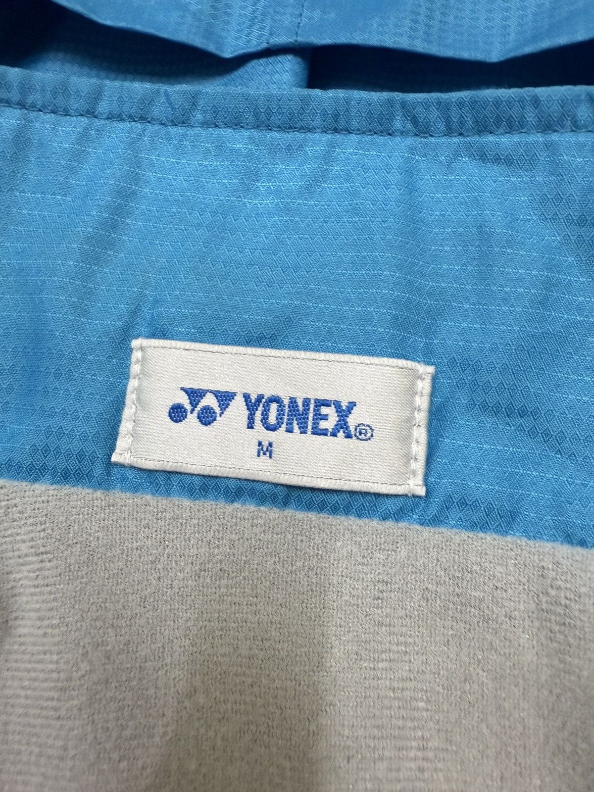 Japanese Brand Vintage 90s Yonex Double Breasted Windbreaker Jacket Hoodie Size US M / EU 48-50 / 2 - 8 Thumbnail
