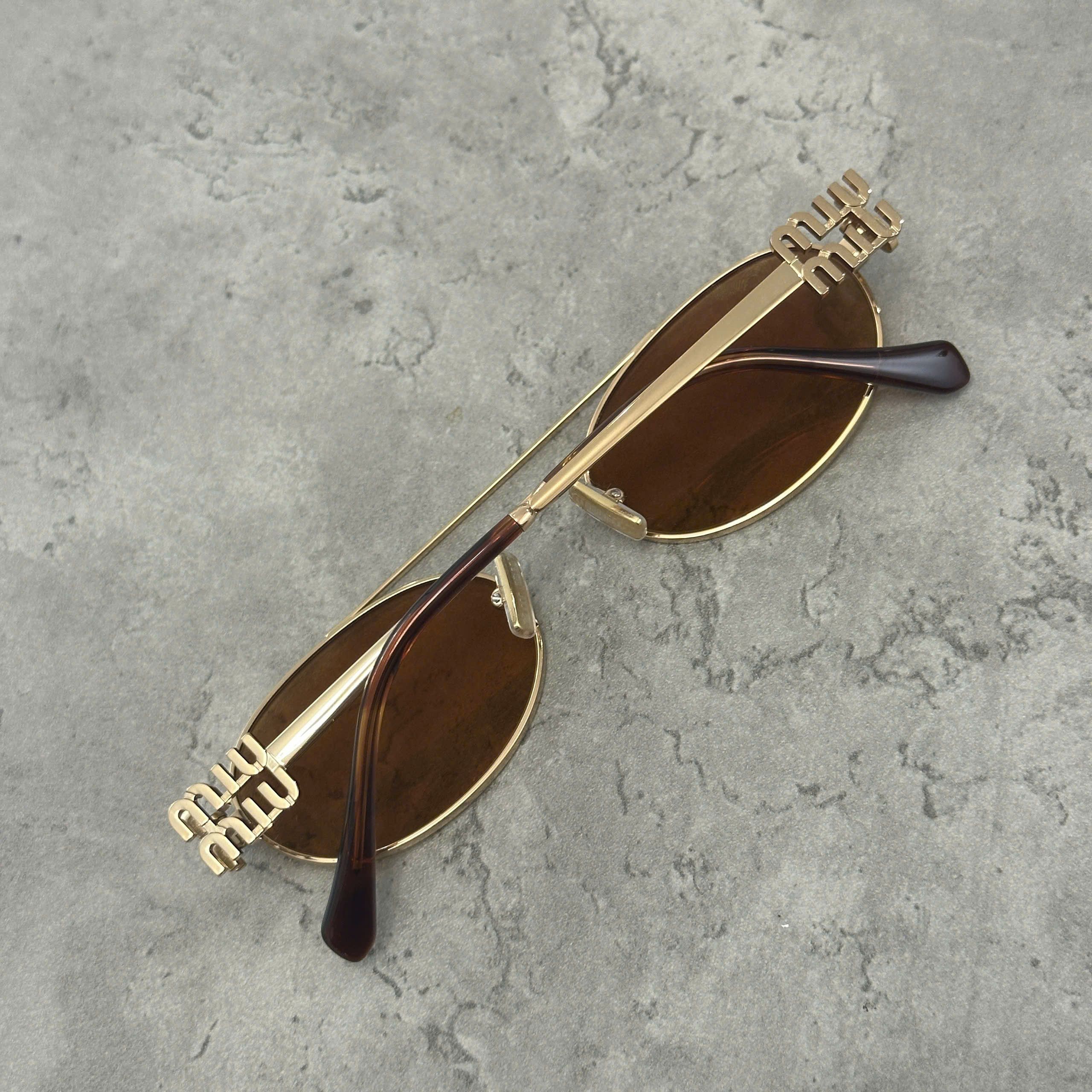 Miu Miu MIU MIU MU 54ZS 5AK40D Sunglasses Size ONE SIZE - 3 Thumbnail