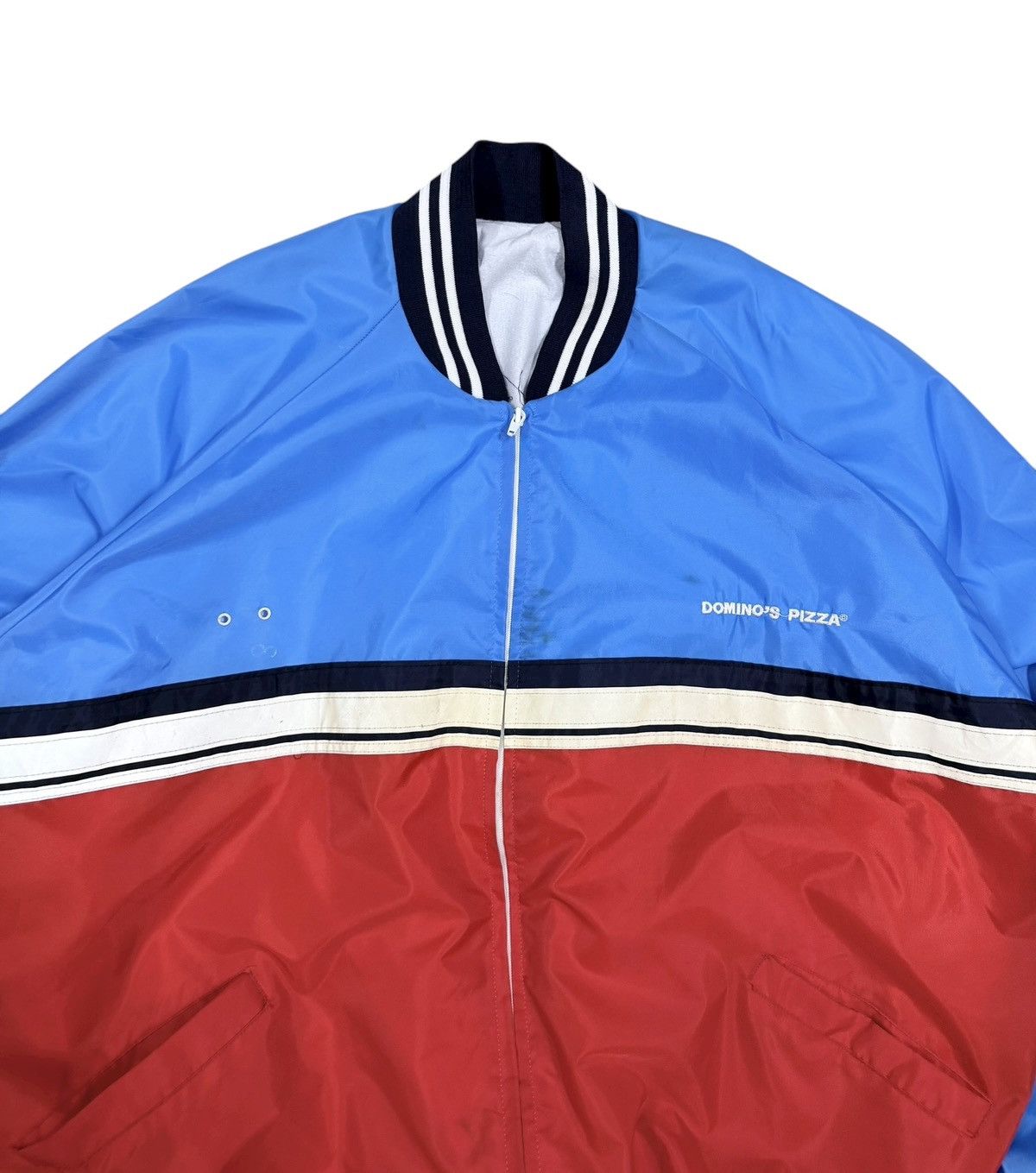 Vintage Vtg🔥80’s Domino Pizza Delivery Bomber Jacket Size US XL / EU 56 / 4 - 3 Thumbnail