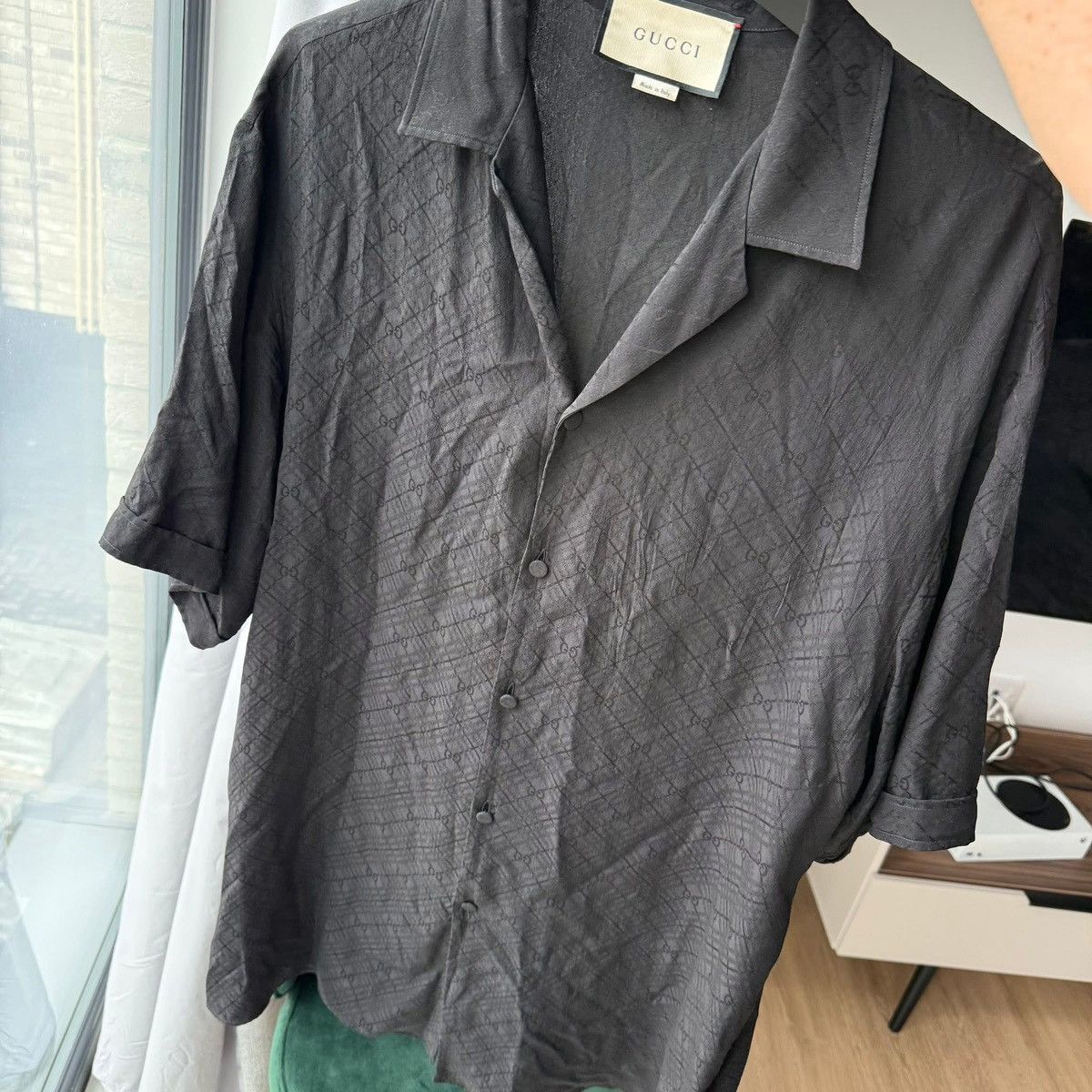 Gucci Gg monogram shirt Size US L / EU 52-54 / 3 - 1 Thumbnail