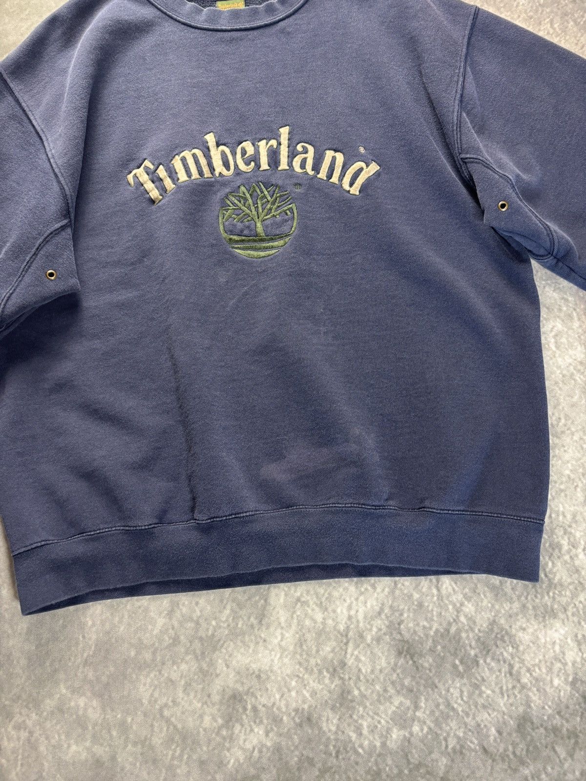 Timberland Vintage Timberland Sweatshirt 90s Crewneck Pullover Sweater Size US L / EU 52-54 / 3 - 7 Thumbnail