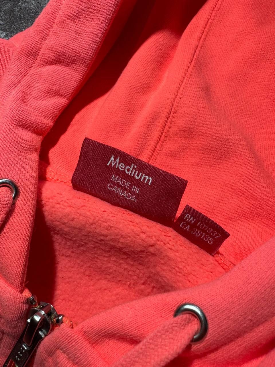 Supreme Supreme Reflective Small Box Logo Pink Zip Up Hoodie Cotton Size US M / EU 48-50 / 2 - 9 Thumbnail