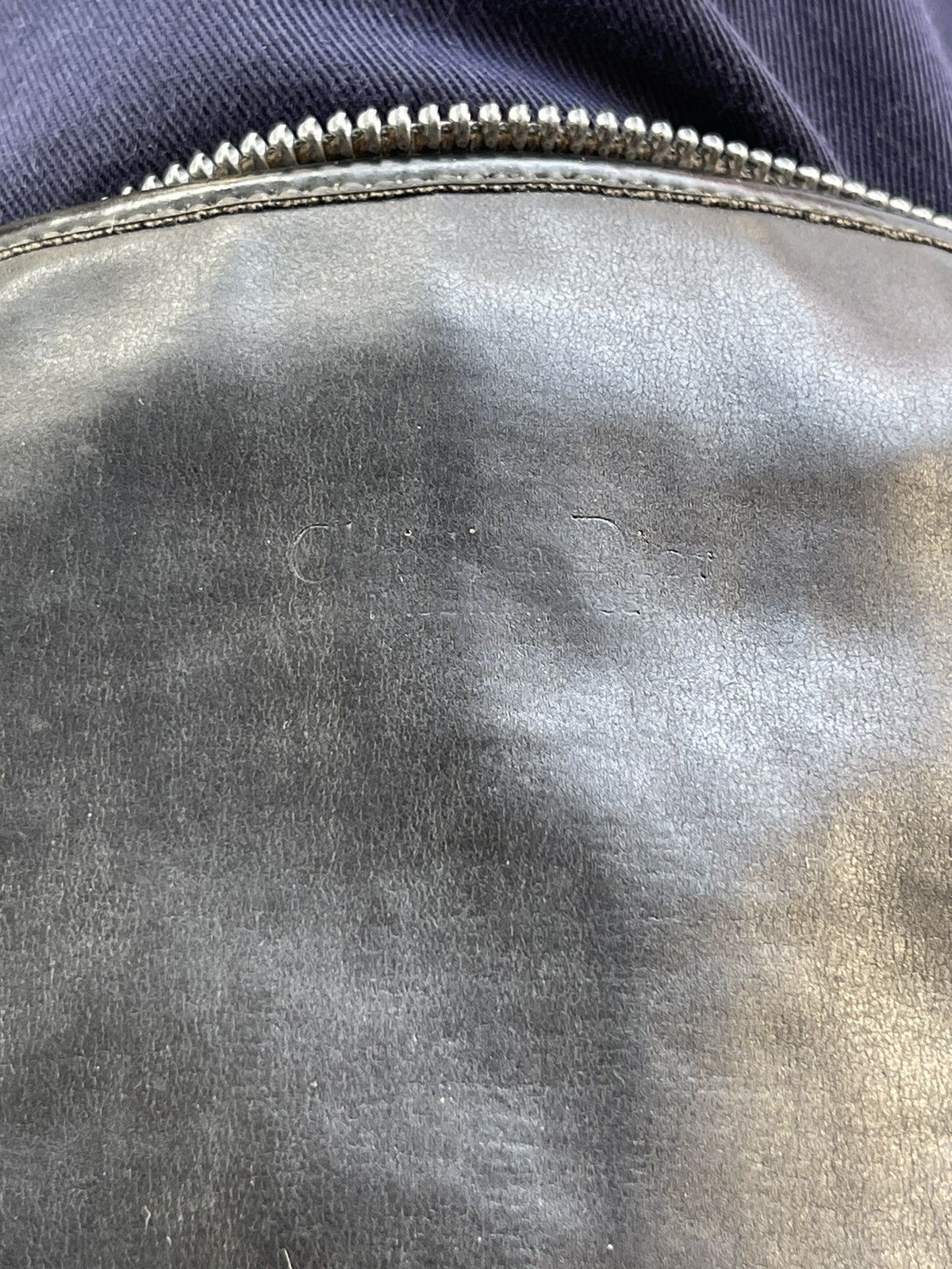 Christian Dior Monsieur × Vintage Vintage 80s Christian Dior Monogram Distressed Sling Bag Size ONE SIZE - 18 Thumbnail