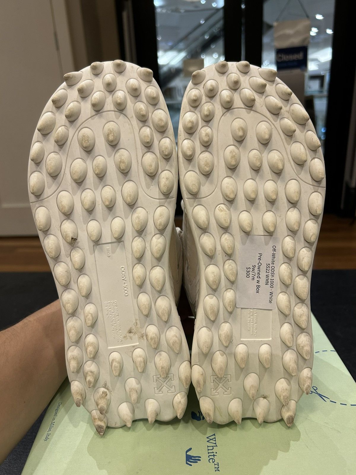 Off-White Off-White ODSY 1000 - White Size US 7 / EU 40 - 5 Thumbnail