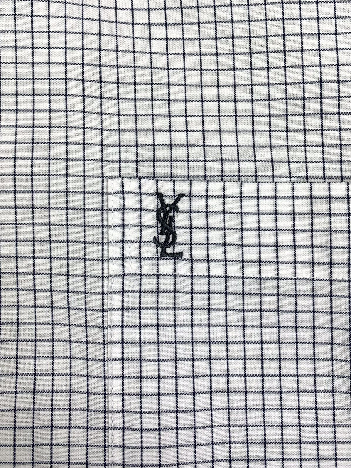Yves Saint Laurent Yves Saint Laurent Vintage YSL Button Shirt Size L-XL Size US XL / EU 56 / 4 - 5 Thumbnail