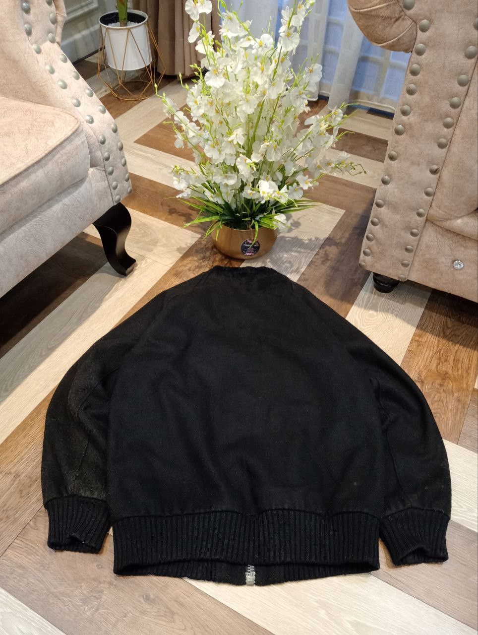 Monitaly VINTAGE MONITALY ZIPPER WOOL BLEND JACKET SIZE L Size US L / EU 52-54 / 3 - 12 Thumbnail