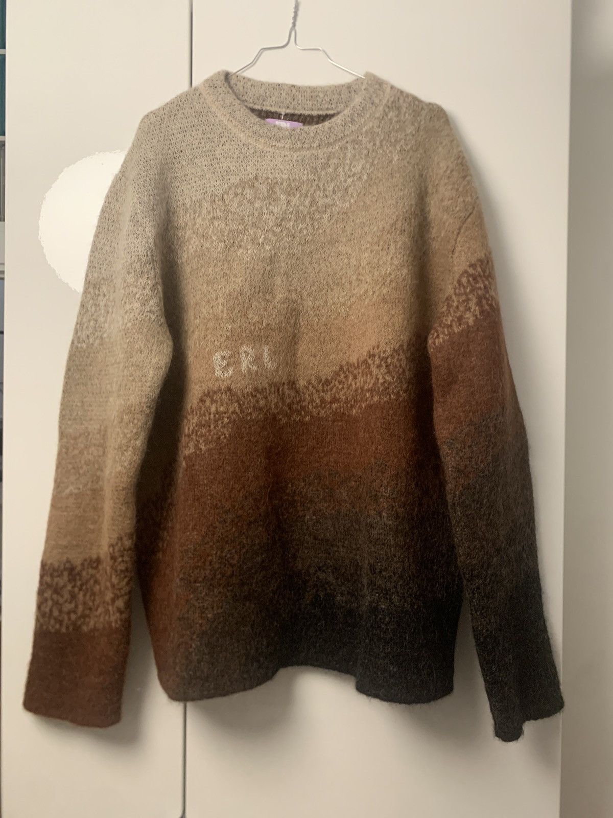 ERL Logo heavy sweater Size US XL / EU 56 / 4 - 1 Thumbnail