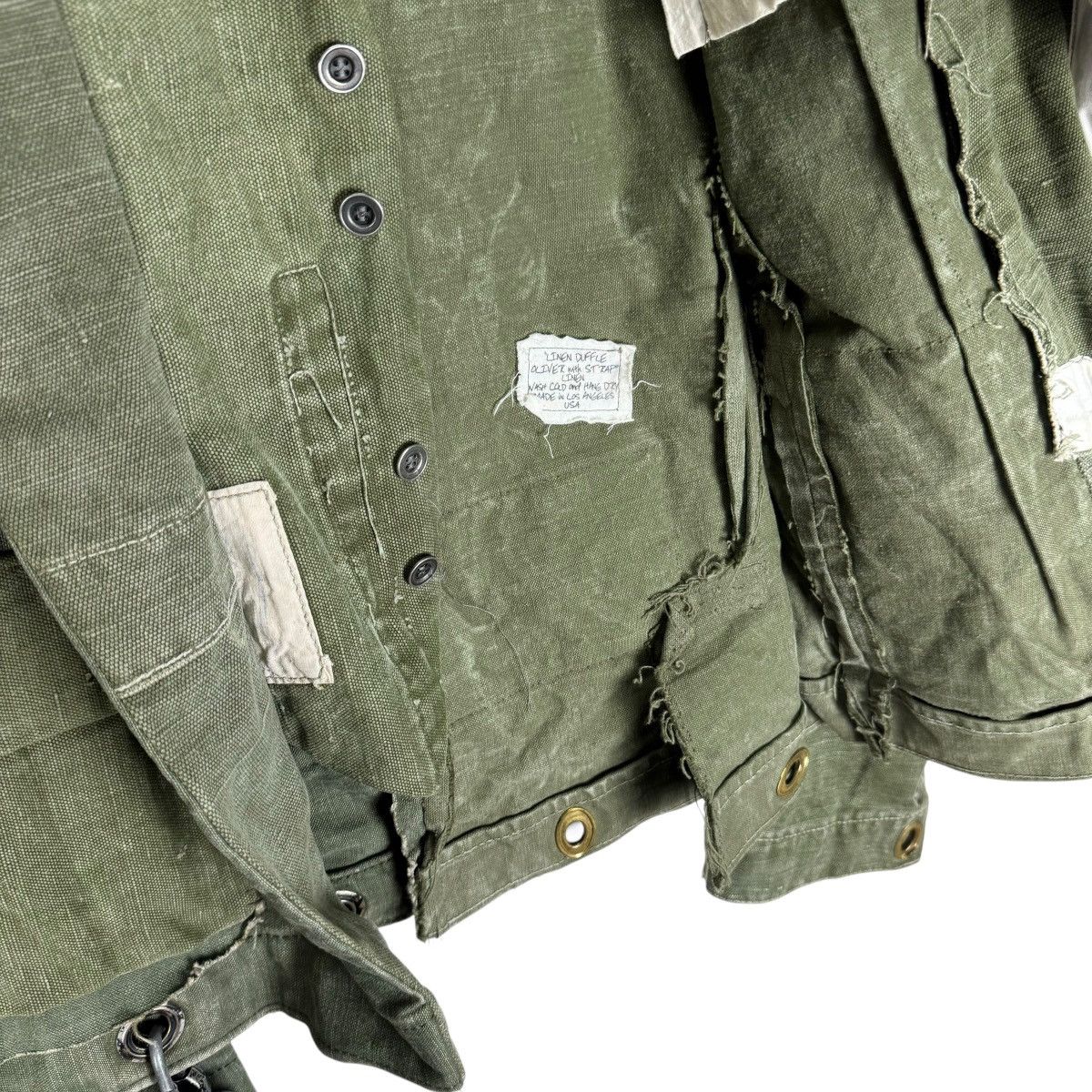 Greg Lauren ☀️GREG LAUREN LINEN DUFFLE MILITARY JACKET Size US S / EU 44-46 / 1 - 16 Thumbnail