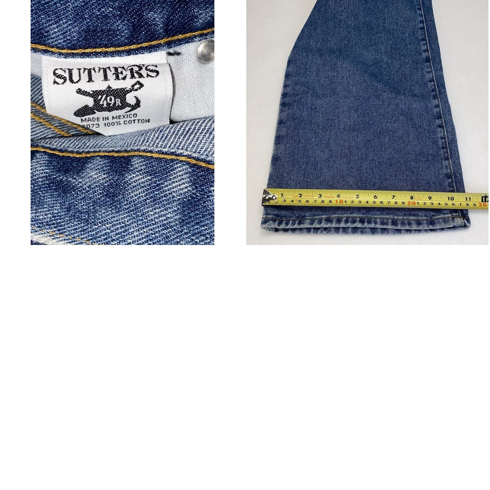Denime VINTAGE not, actually Size 40" / US 18 - 8 Thumbnail