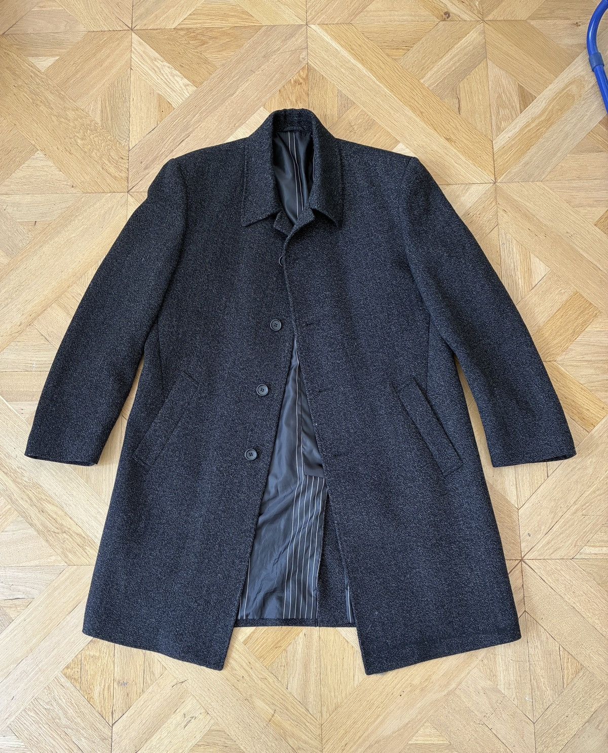 Other Charcoal Wool Overcoat – Classic Fit, Size 54 Size US L / EU 52-54 / 3 - 2 Thumbnail