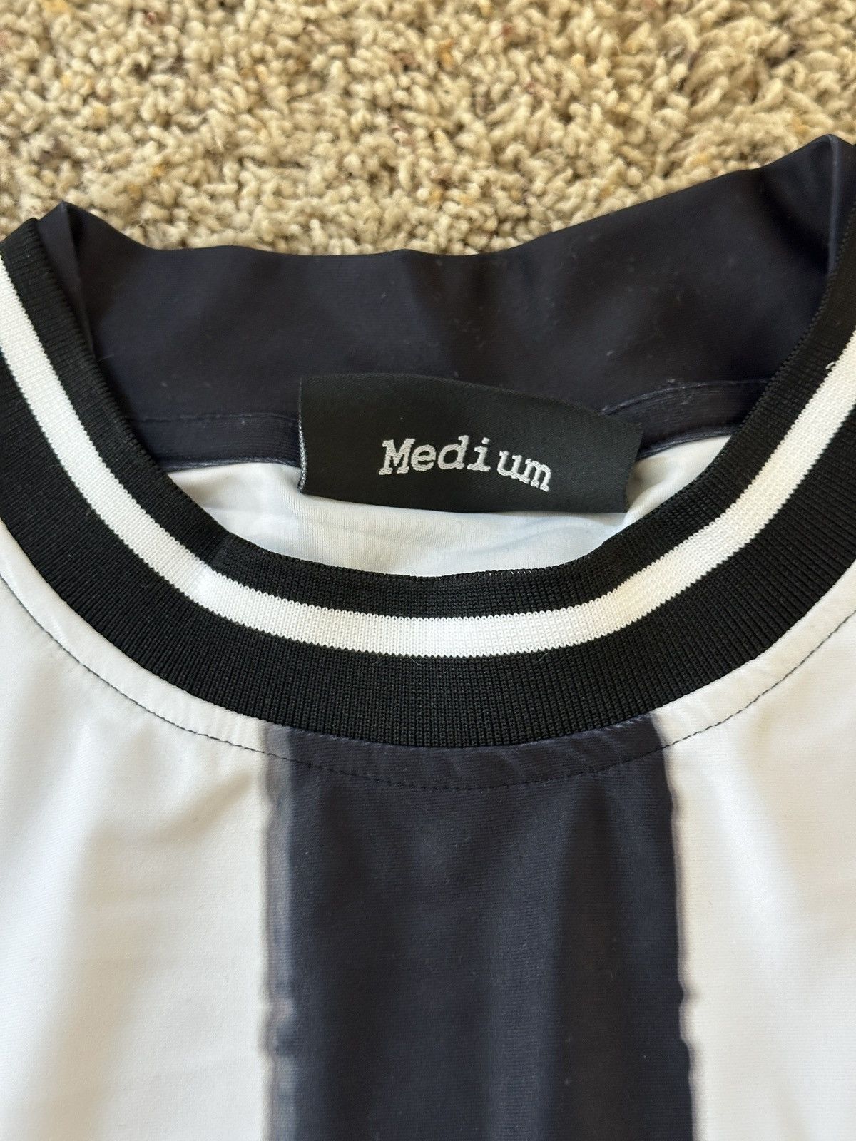 Fuck The Population FTP Distorted Soccer Jersey - Medium - DSIP Size US M / EU 48-50 / 2 - 5 Thumbnail