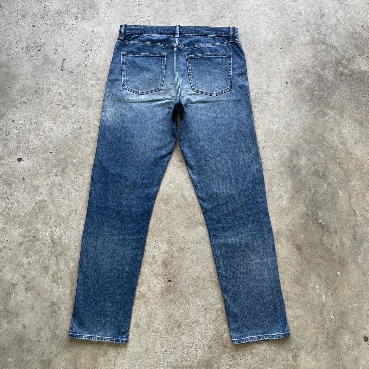 Vintage Japan Ripped Denim Faded Distressed Jeans Pants W35