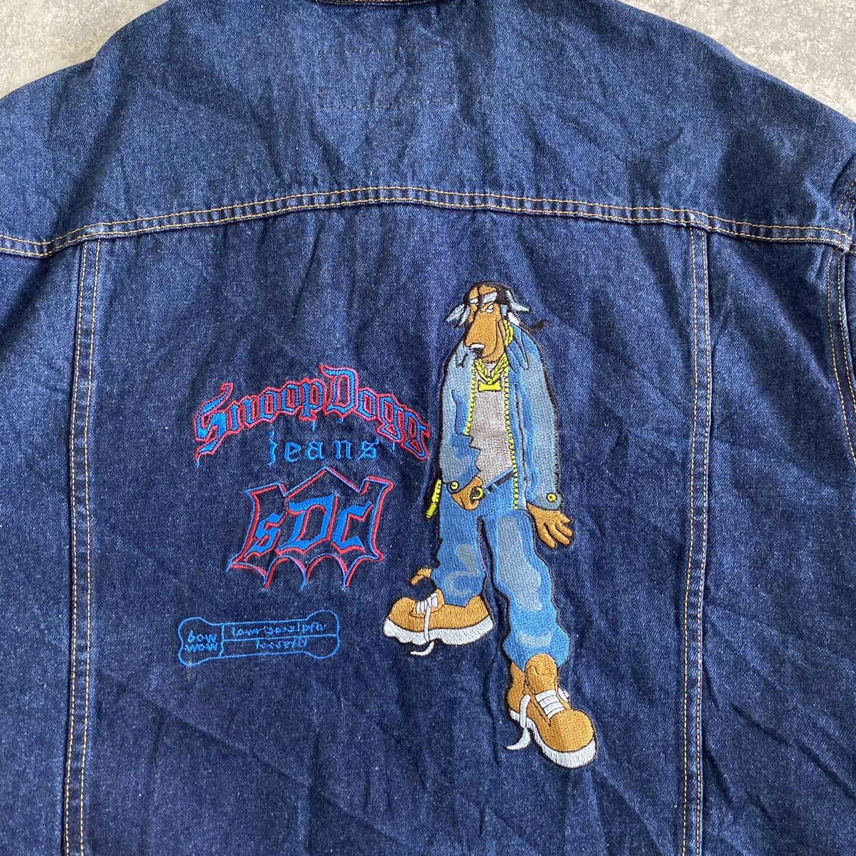 Snoop Dogg Vintage Snoop Dogg Jeans SDC Embroidered Trucker Jacket Size US XL / EU 56 / 4 - 4 Thumbnail