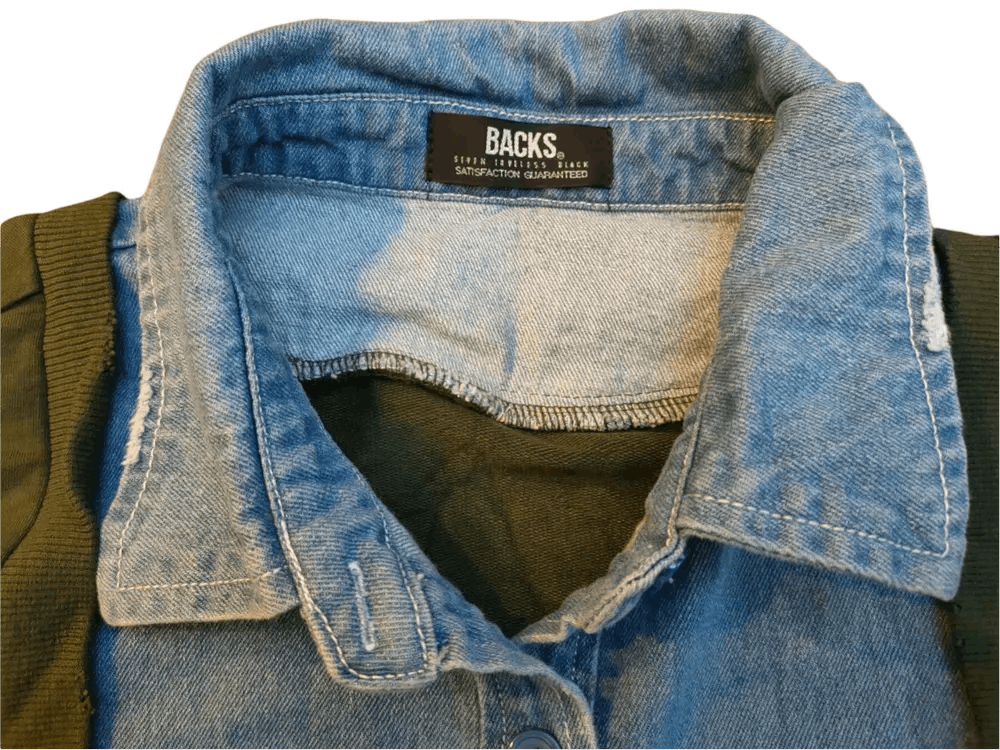 Japanese Brand Backs Reconstructed Distressed Cardigan Shirt Size US M / EU 48-50 / 2 - 6 Thumbnail