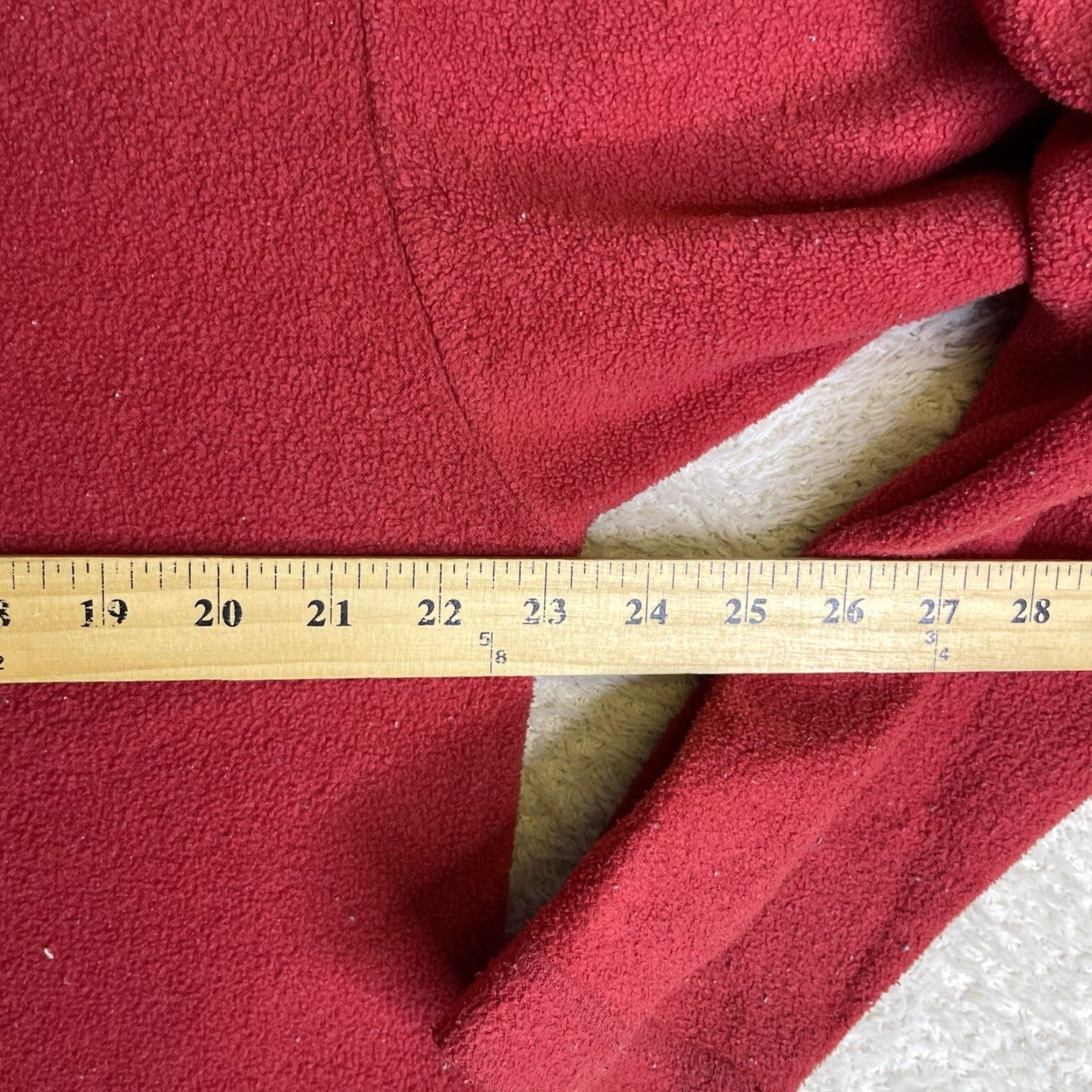 Disney VINTAGE Pooh Hoodie Shirt Mens 90s Red Disney Fleece Zip Adult Small Size US S / EU 44-46 / 1 - 7 Thumbnail
