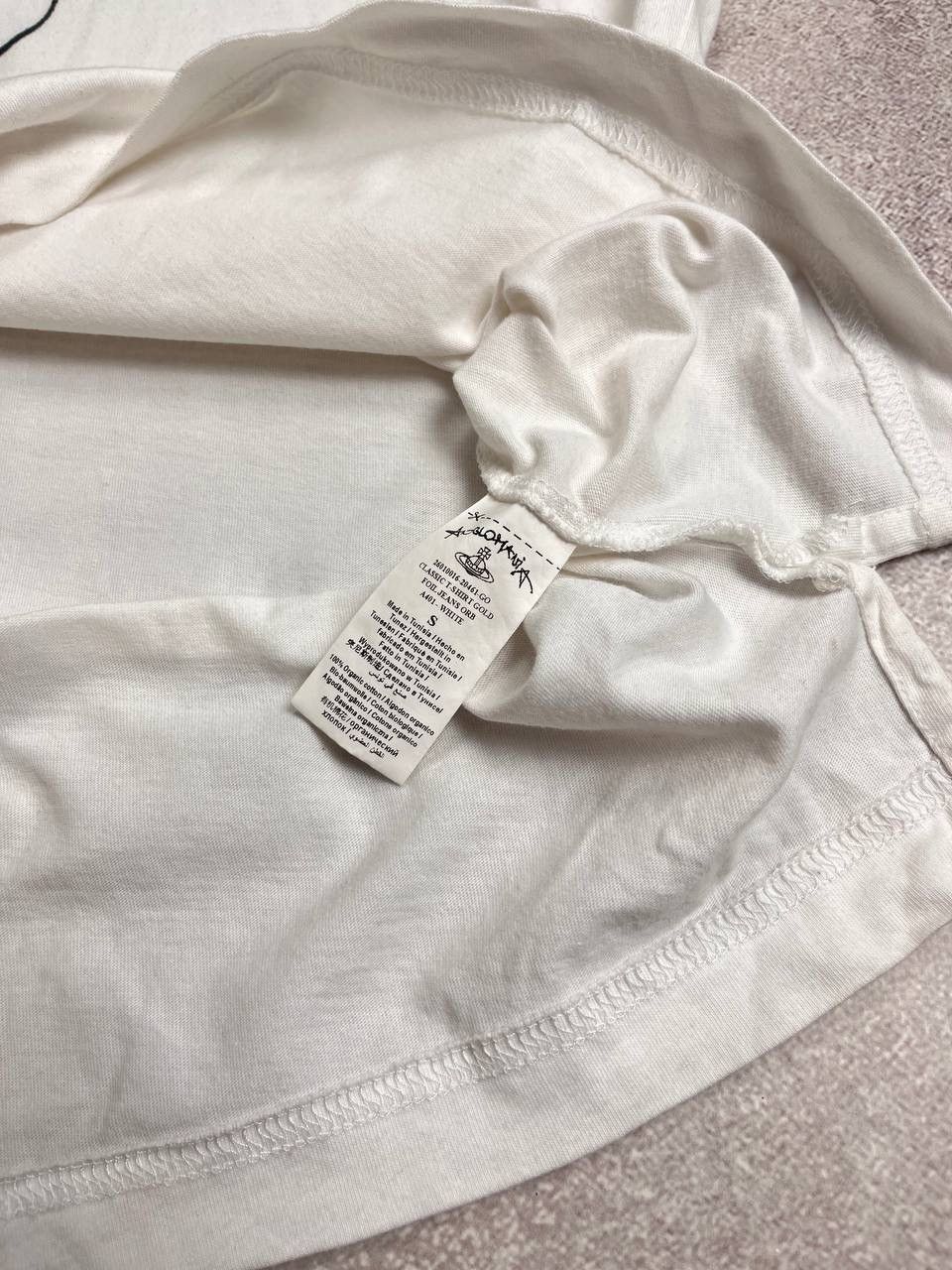 Vintage × Vivienne Westwood Vintage Vivienne Westwood Orb Saturn Logo T-shirt S Size US S / EU 44-46 / 1 - 4 Thumbnail