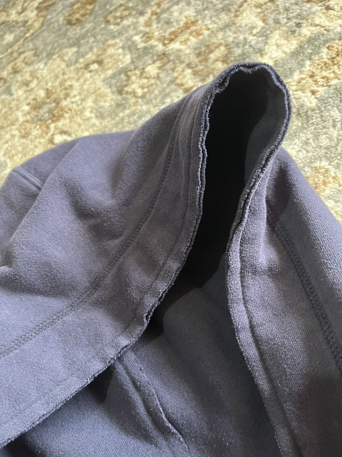 Vintage US OPEN 2008 RARE VINTAGE TRASHED QUARTER ZIP HOODIE L Size US L / EU 52-54 / 3 - 6 Thumbnail